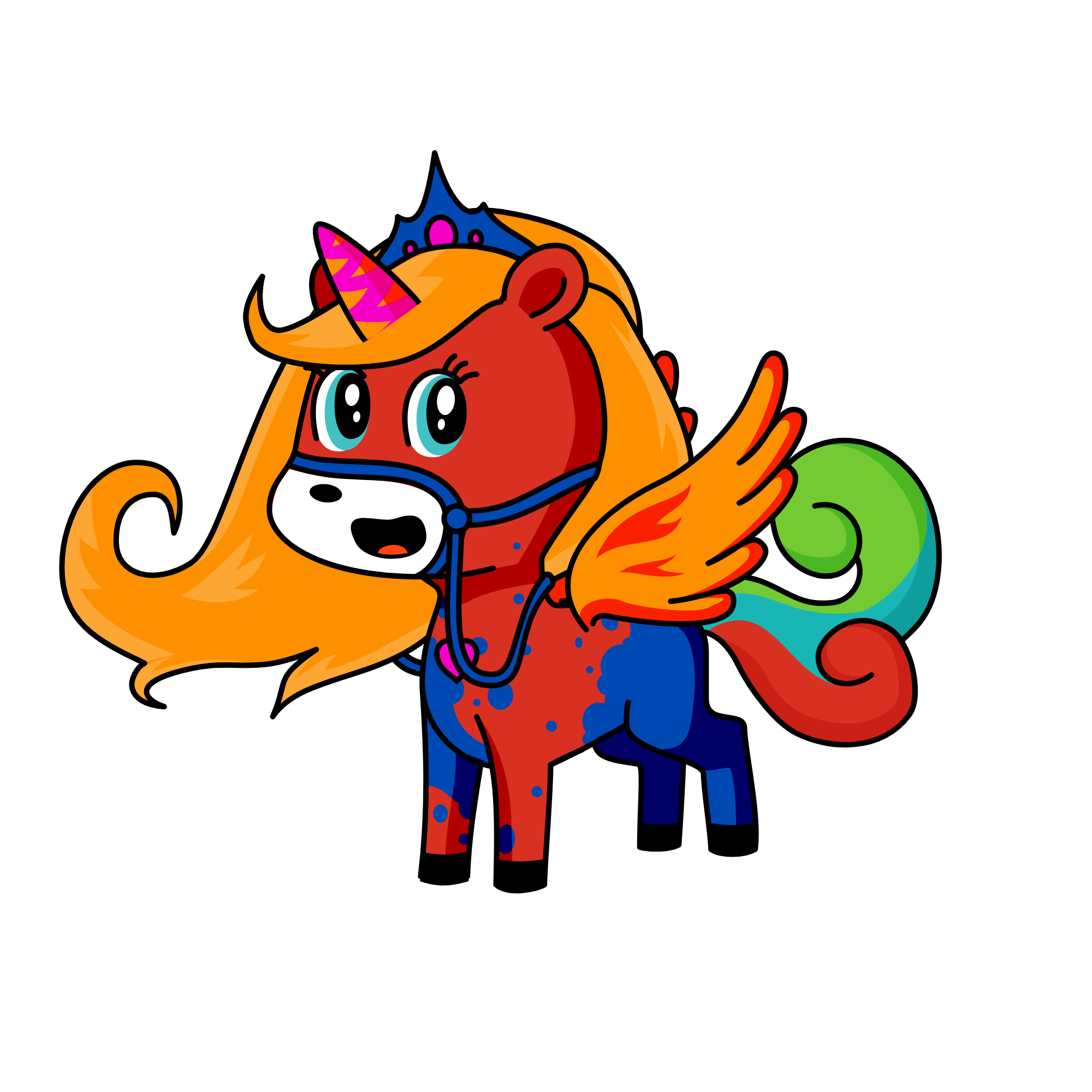 Luna, the unicorn