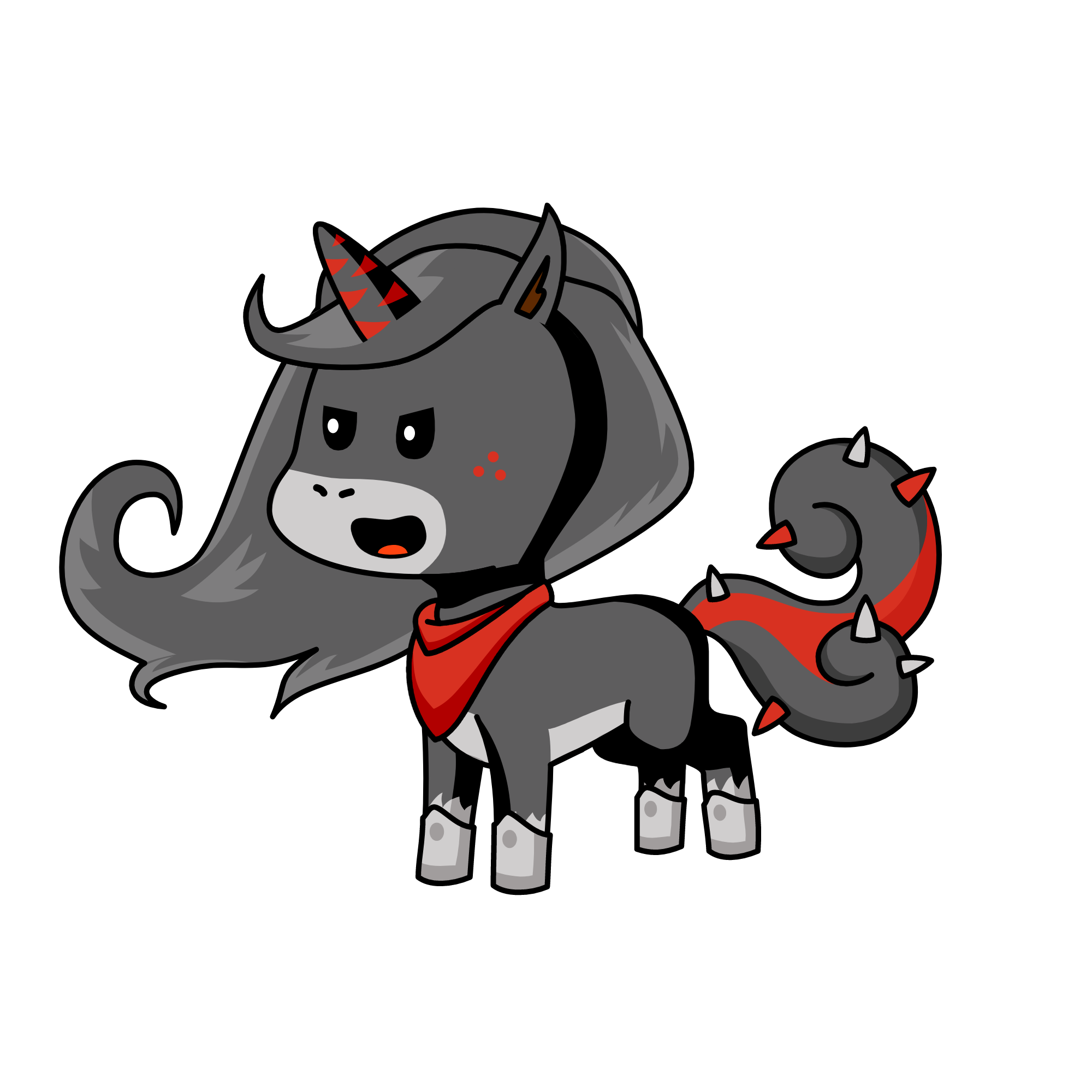EMO, the unicorn