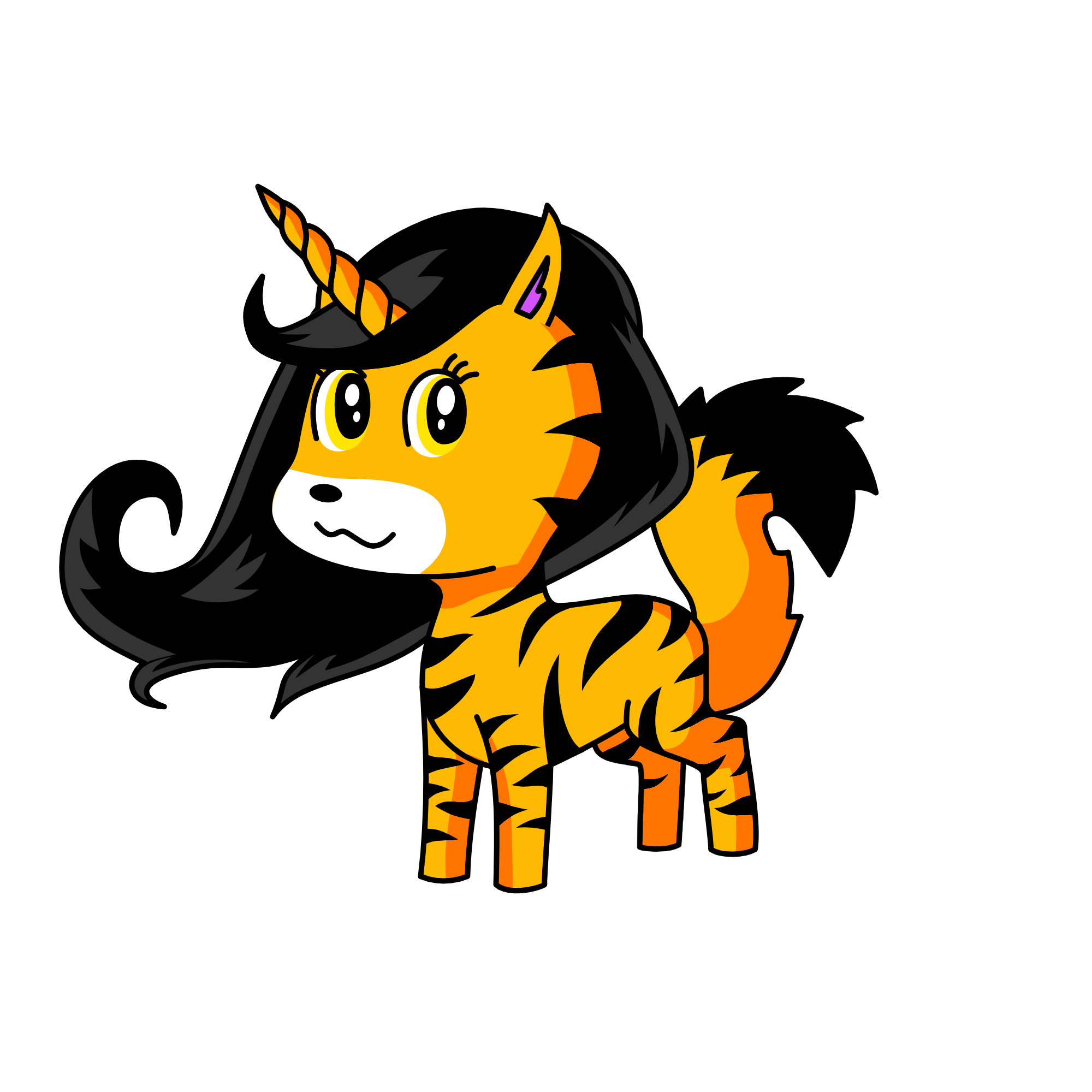 Tigress, the unicorn