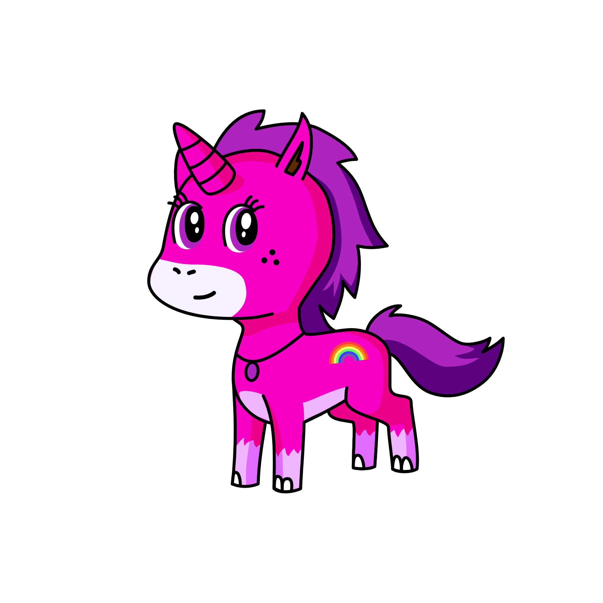 key key, the unicorn