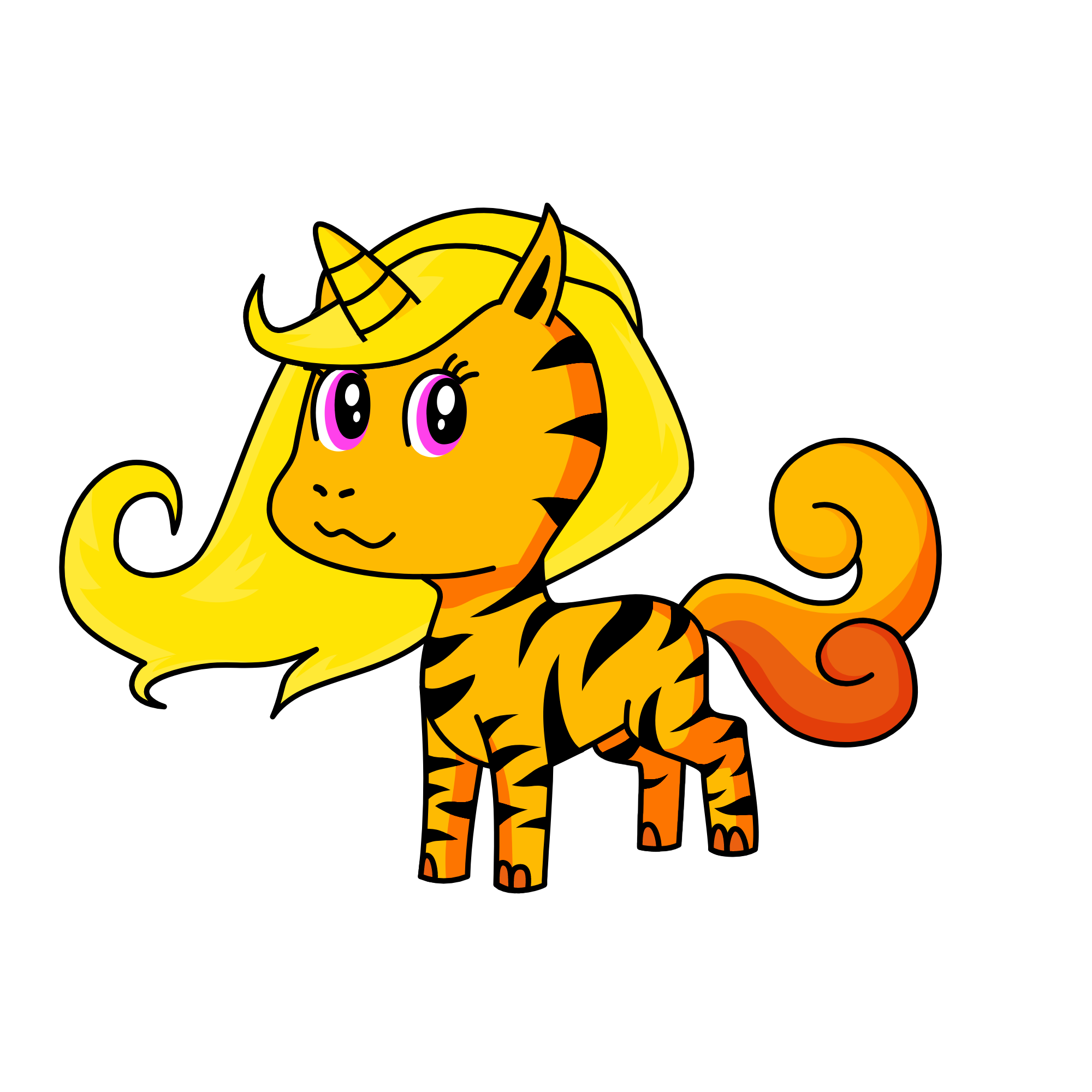 tairger, the unicorn