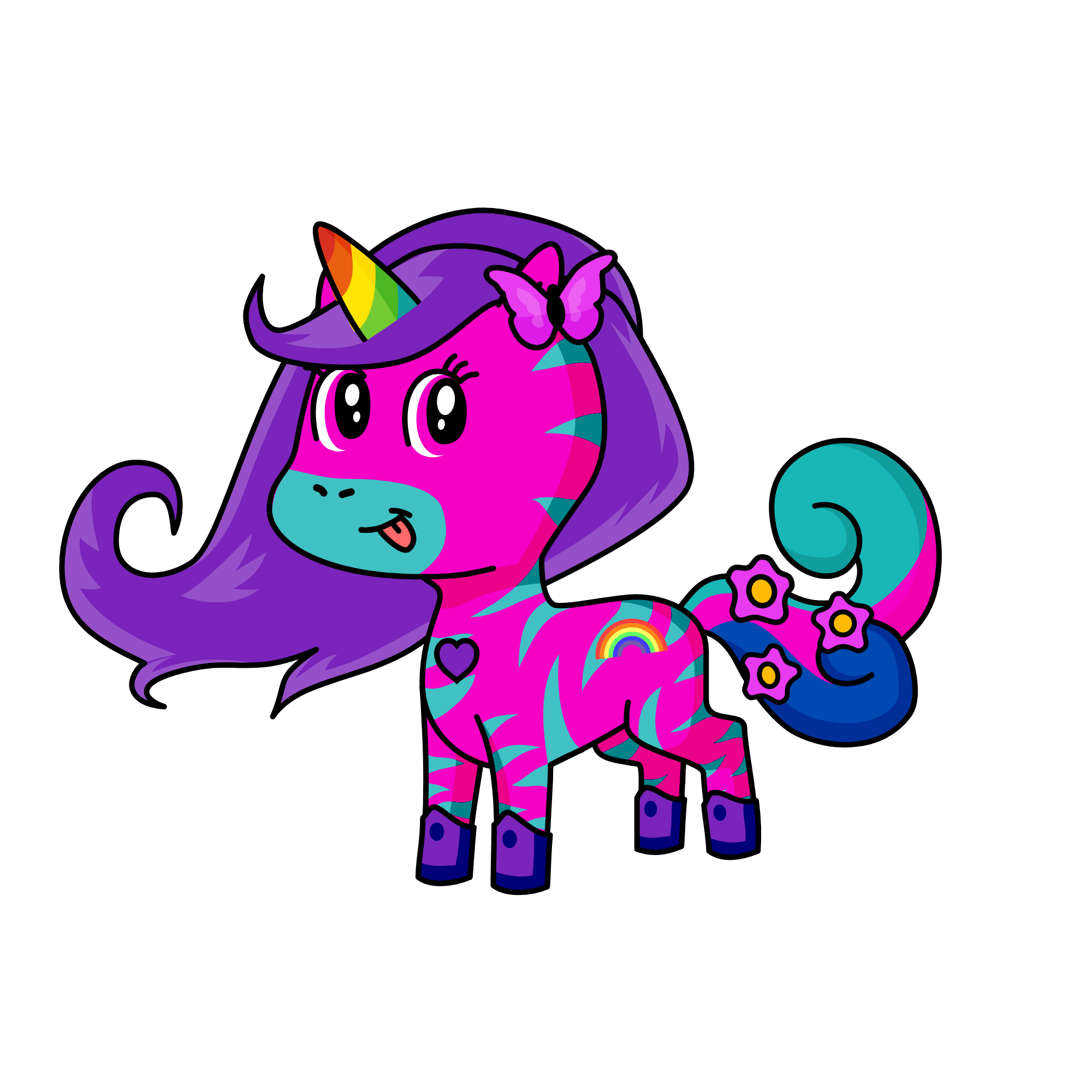 Zana, the unicorn