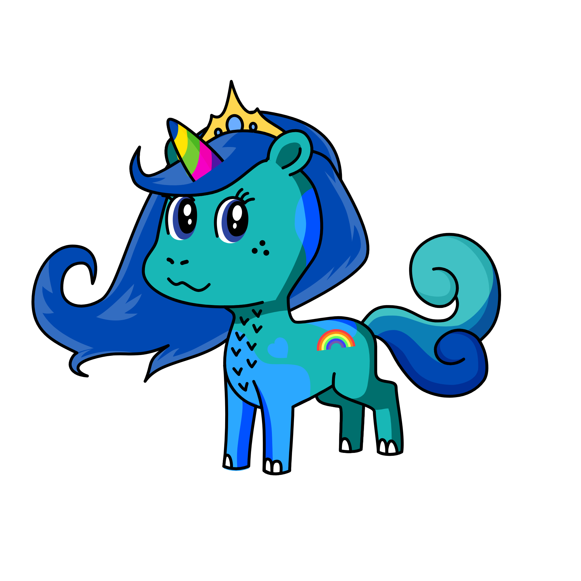 ItsFunneh, the unicorn