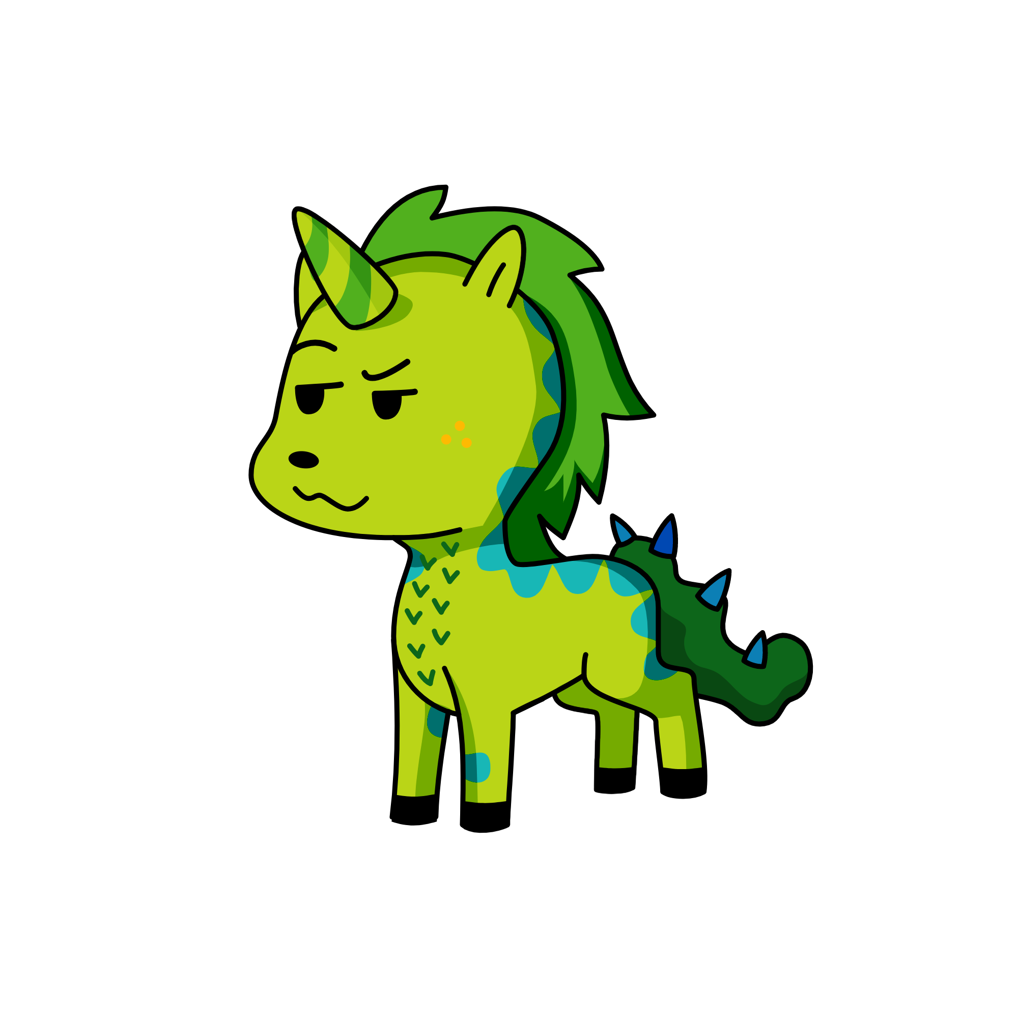 Draco, the unicorn