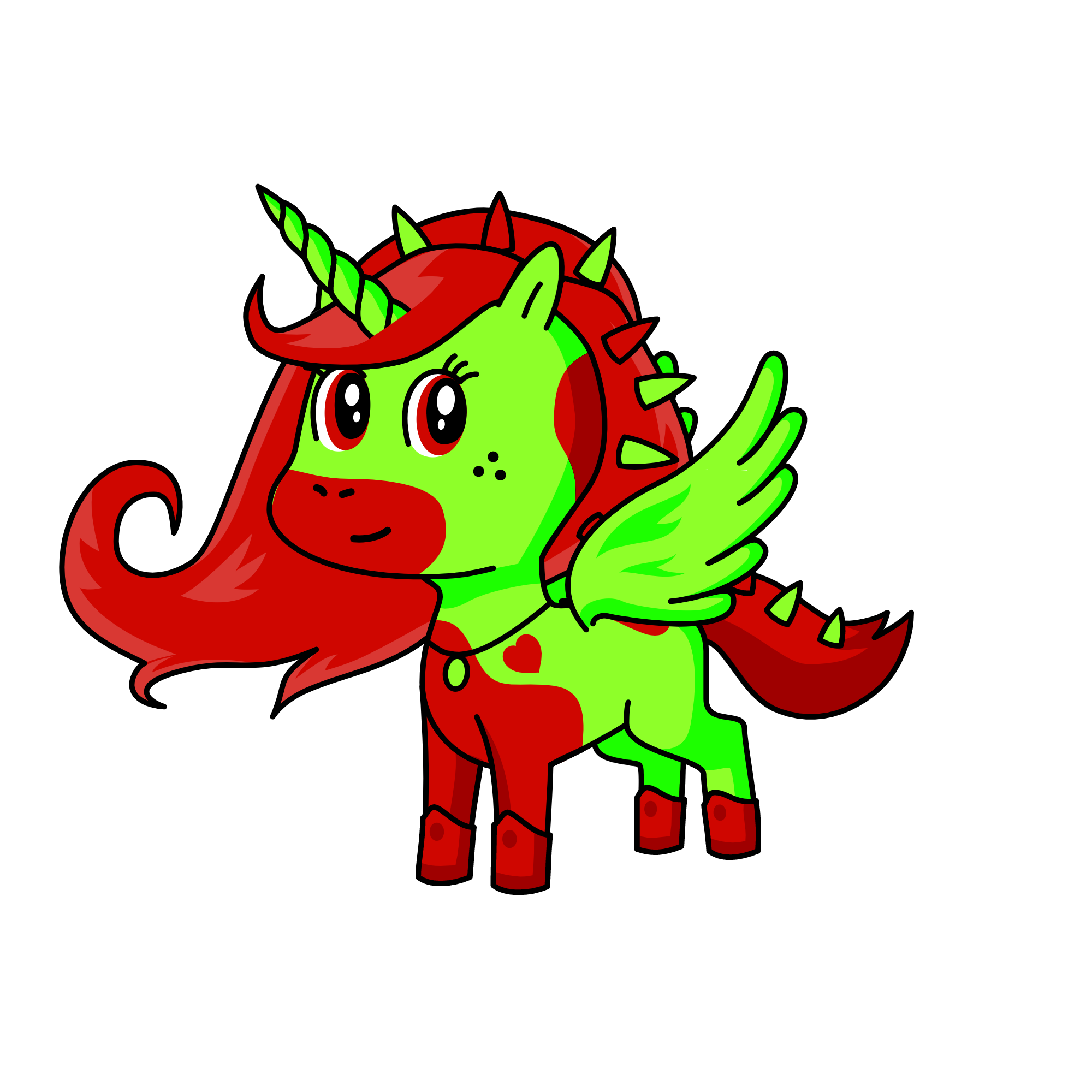 crispy, the unicorn