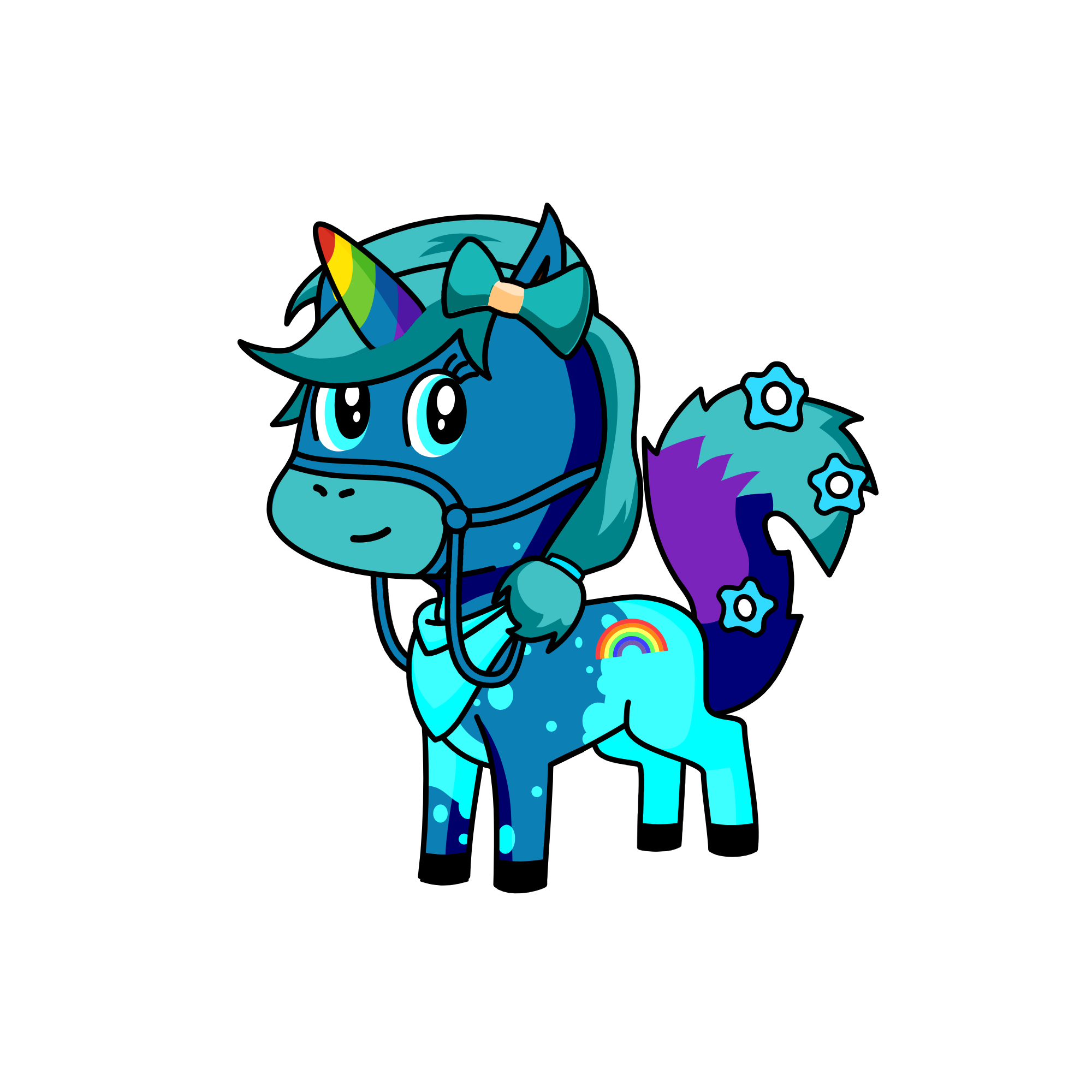Uniqueen, the unicorn