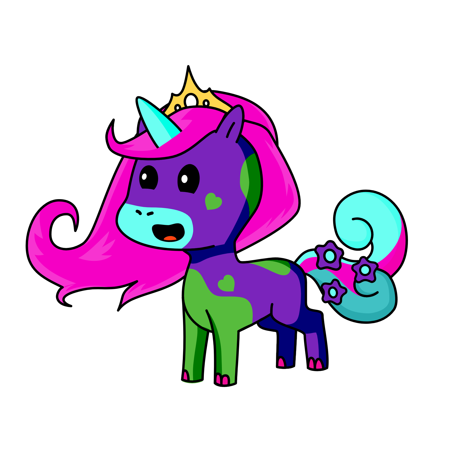 Neeka, the unicorn