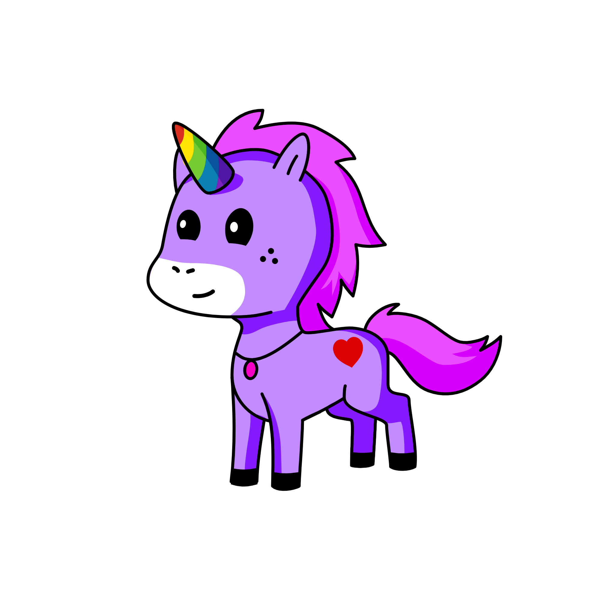 Ashley, the unicorn