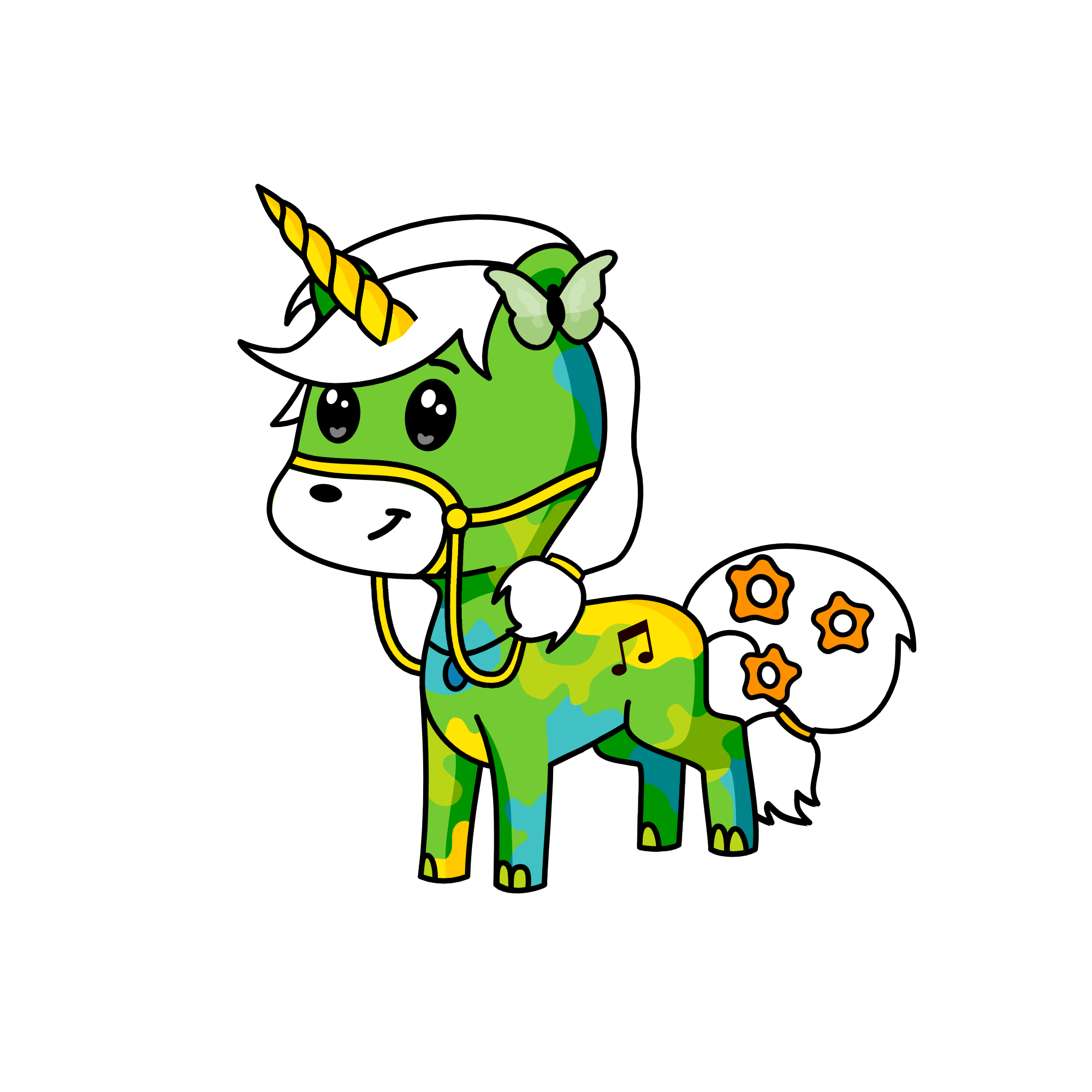 Butterfly, the unicorn