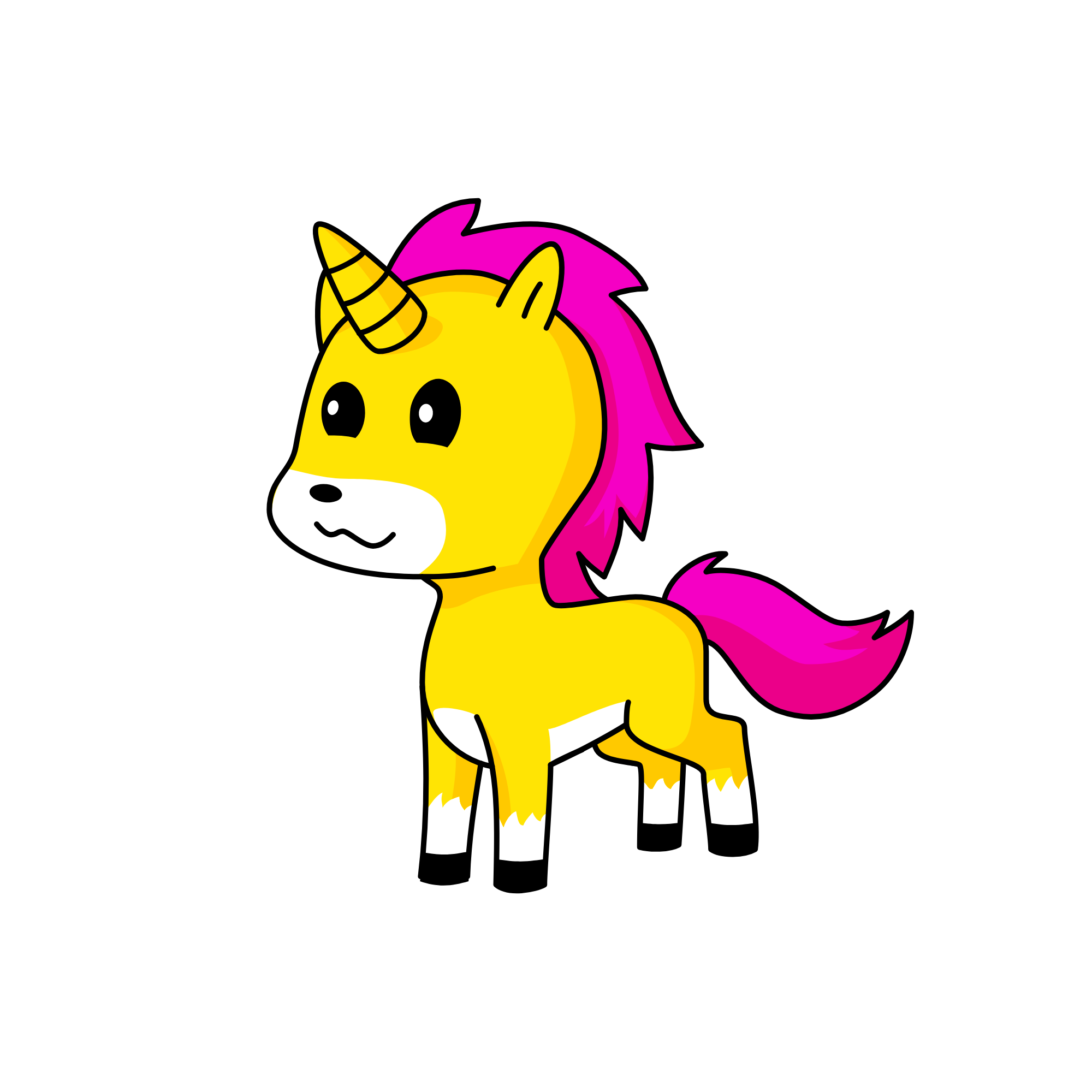 Cat, the unicorn