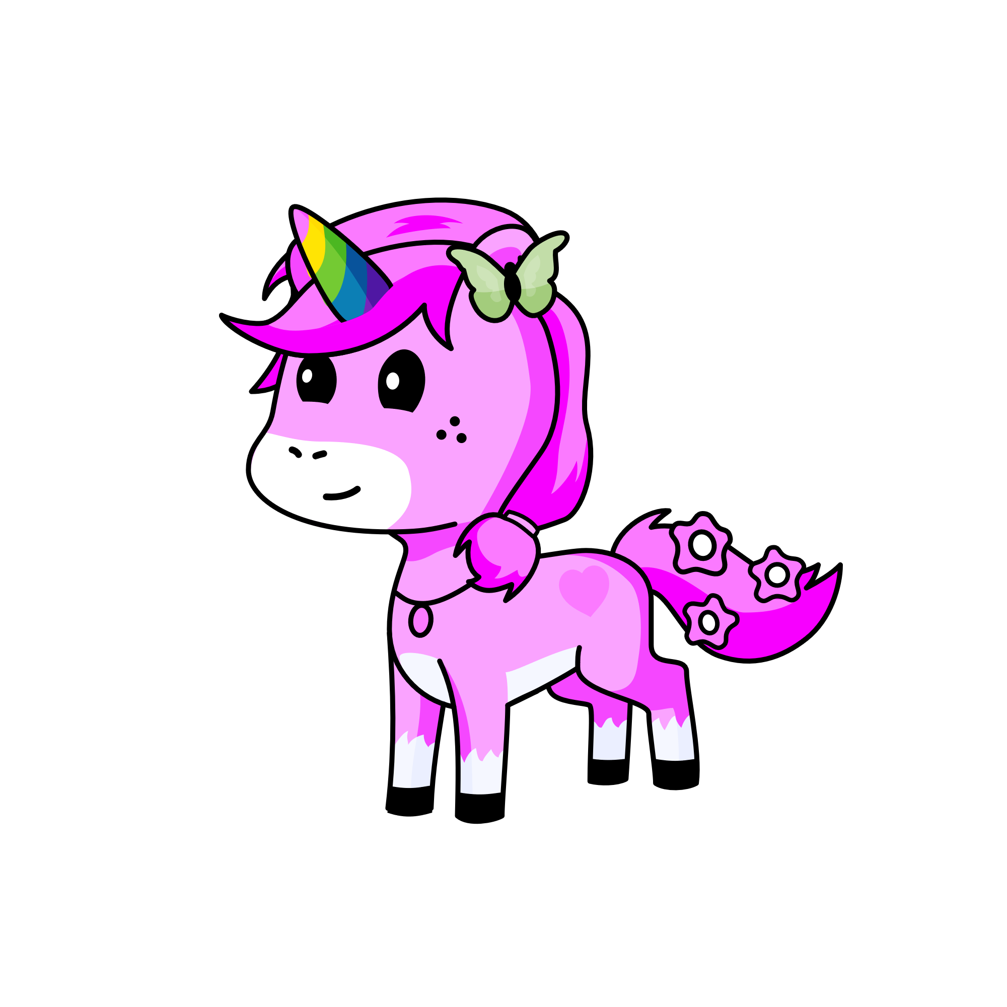 sally, the unicorn