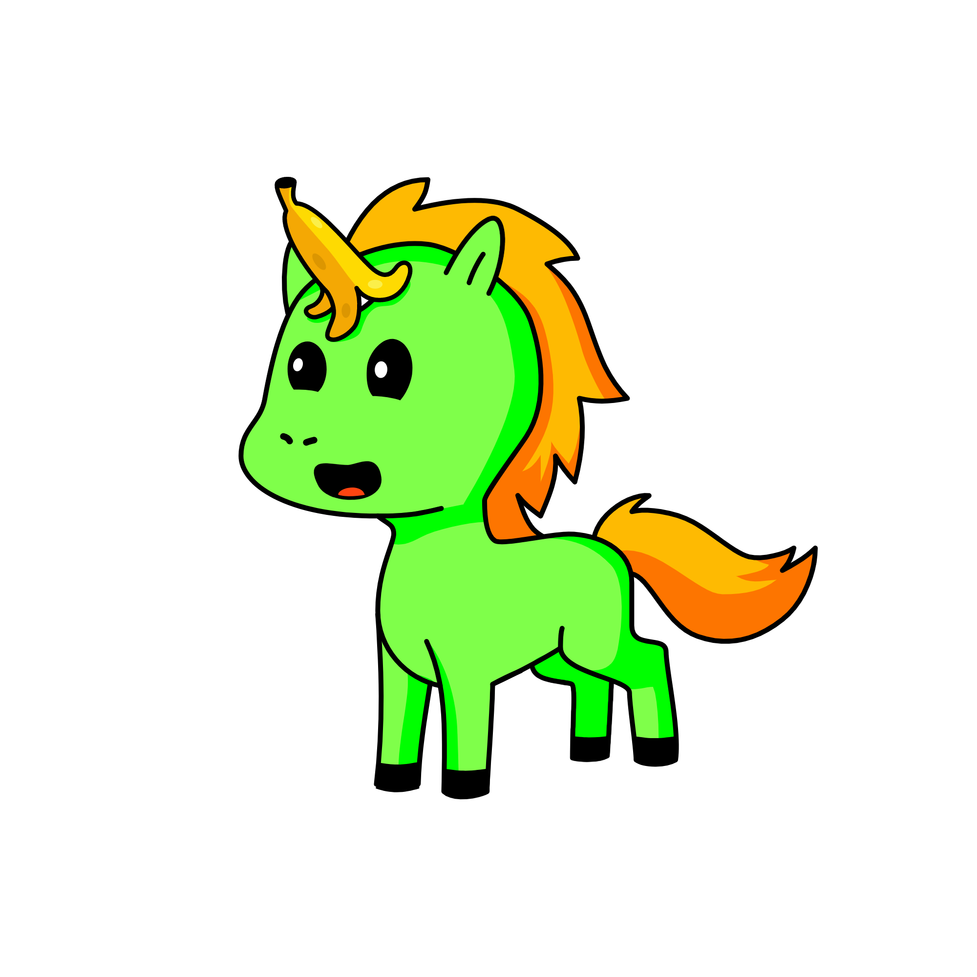 Neek, the unicorn