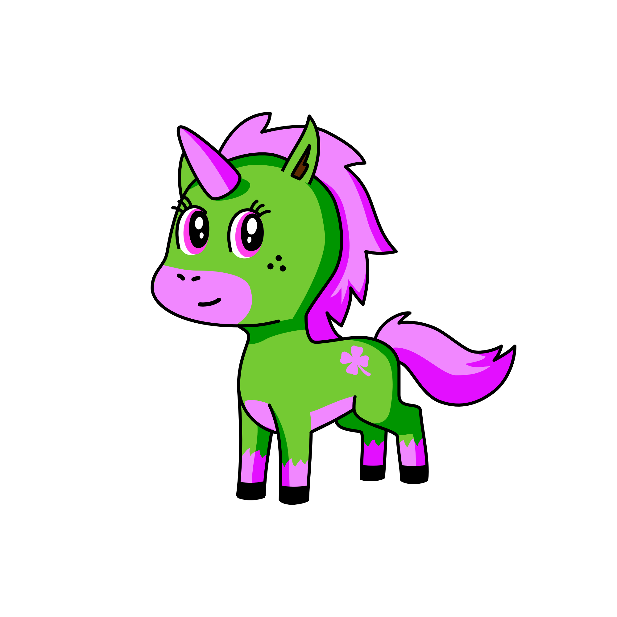 lucky, the unicorn