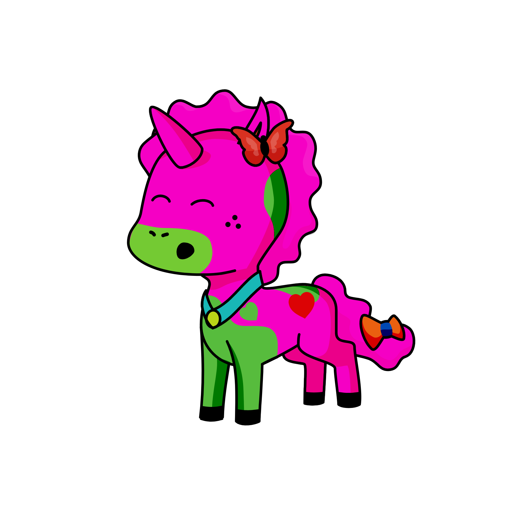 Pinkie, the unicorn