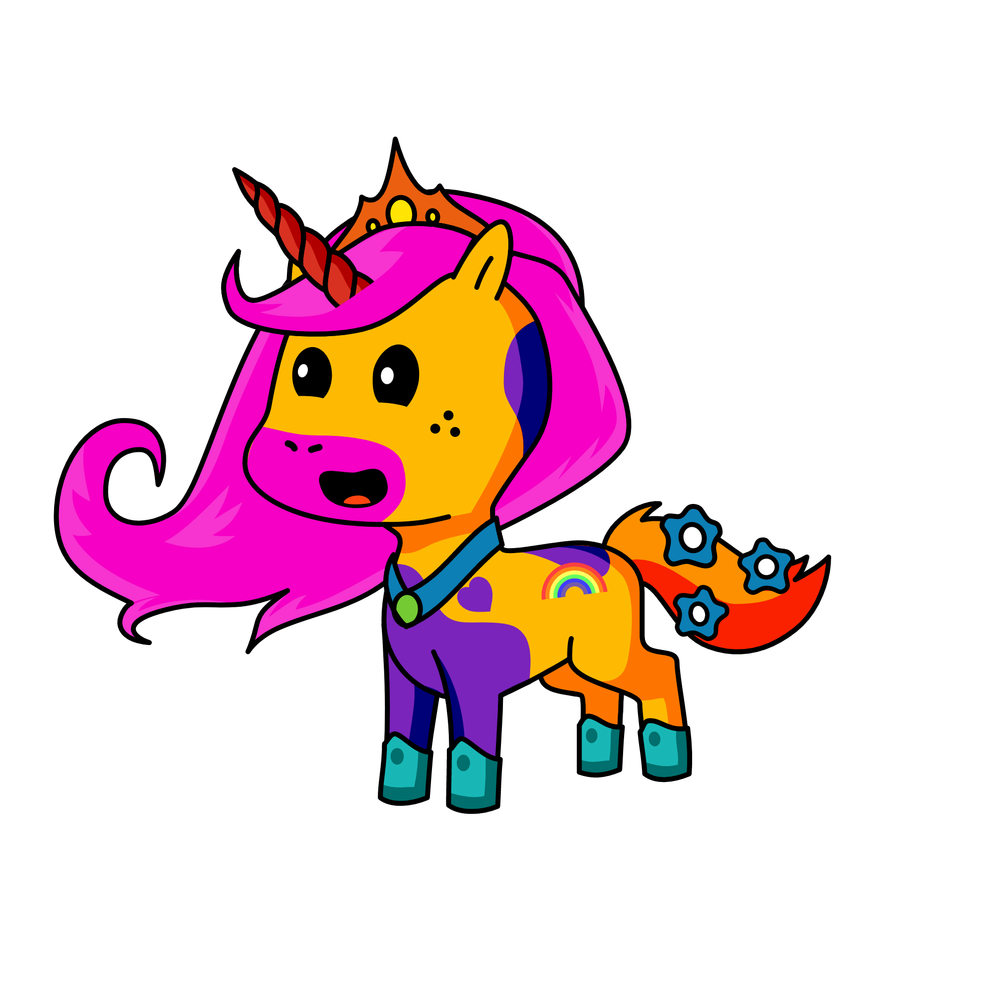 Princess Celestila, the unicorn
