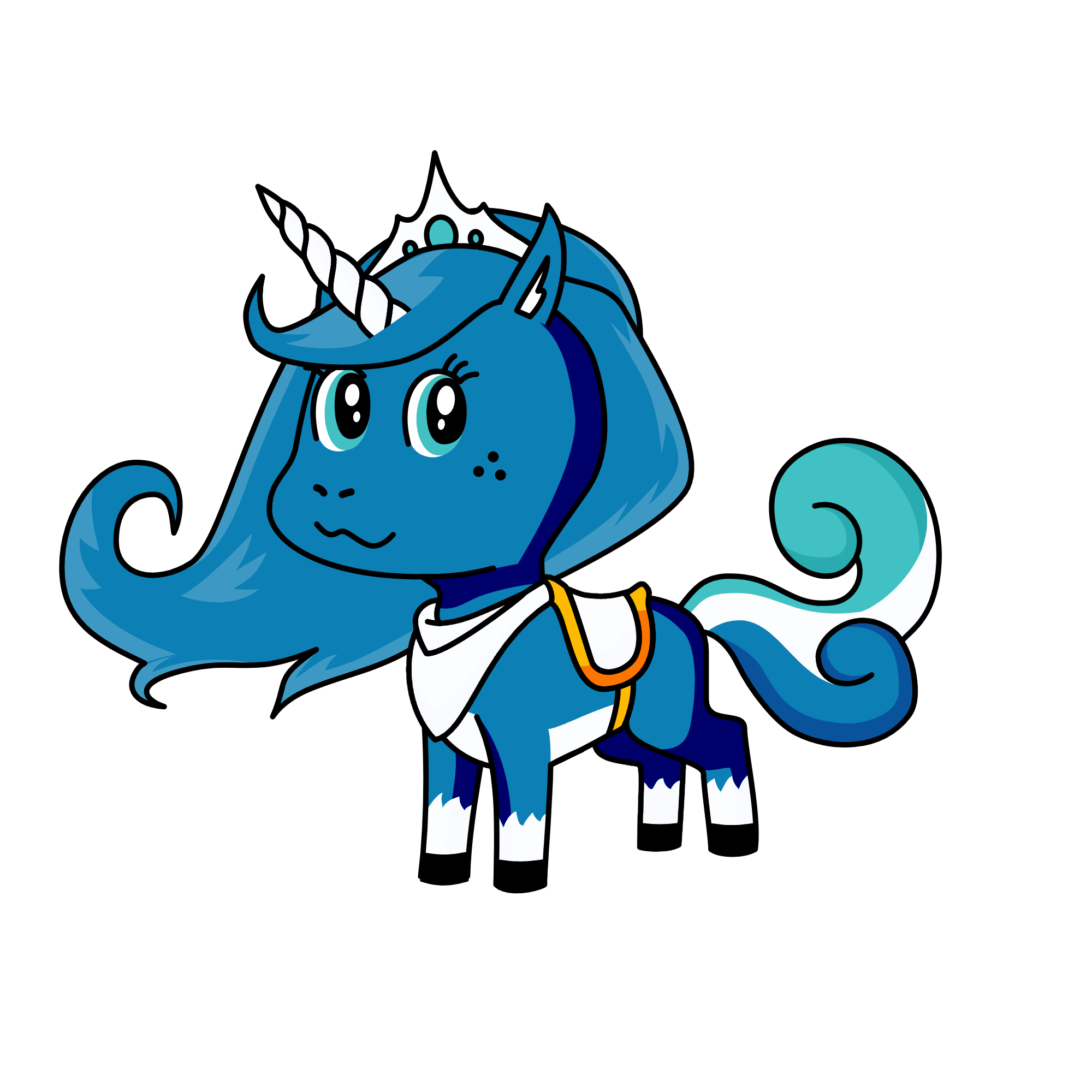 Snowfall, the unicorn