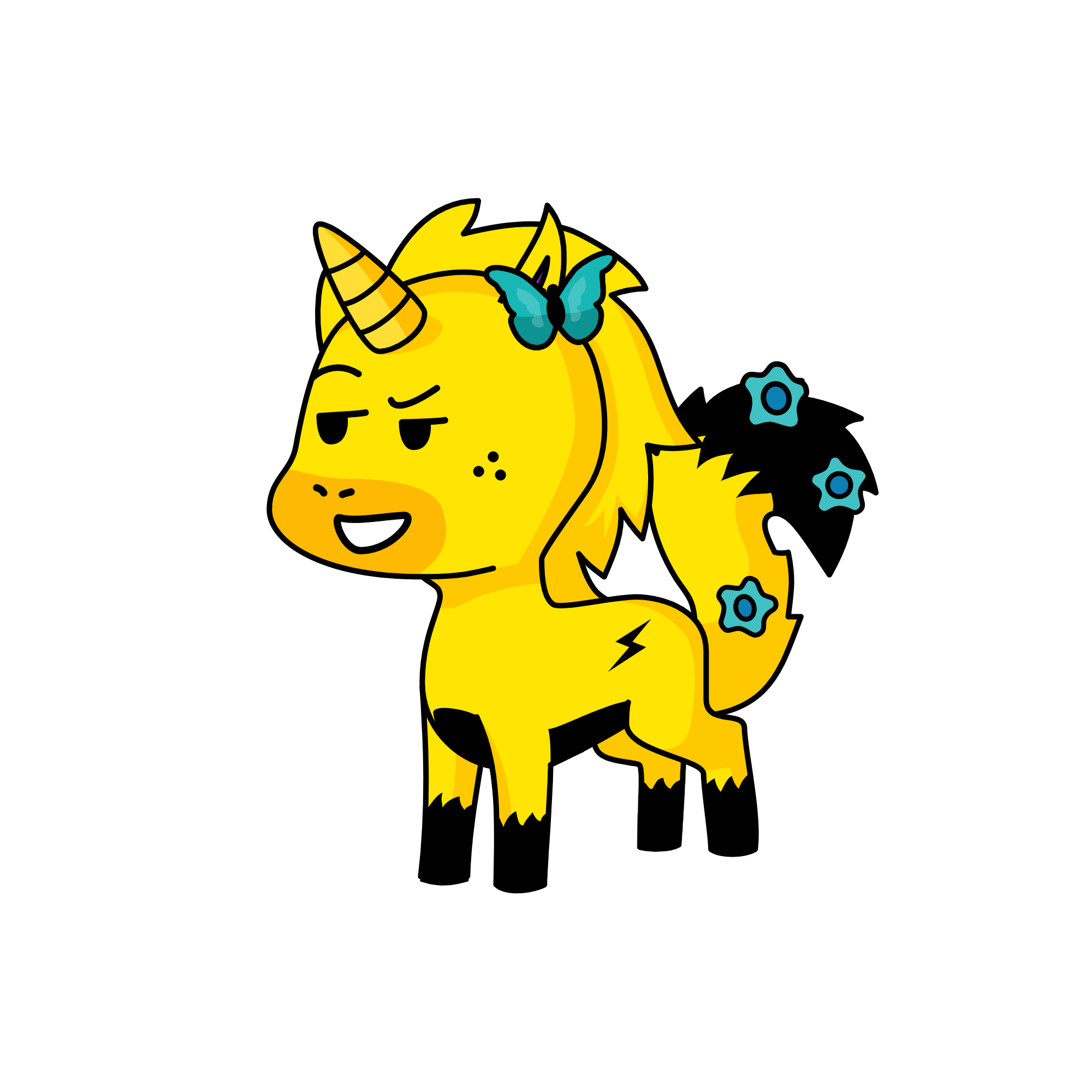 Pikachu, the unicorn