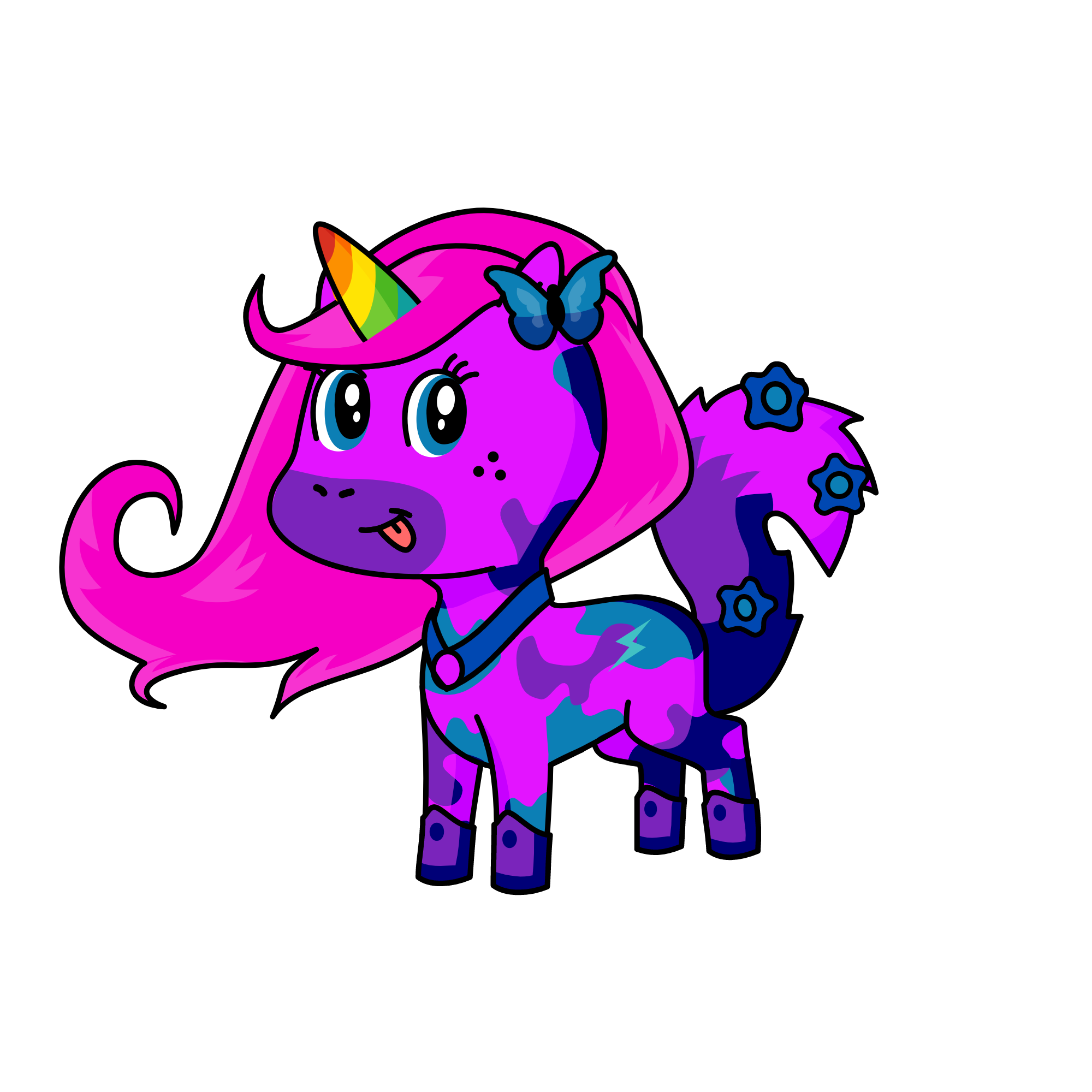 bella, the unicorn
