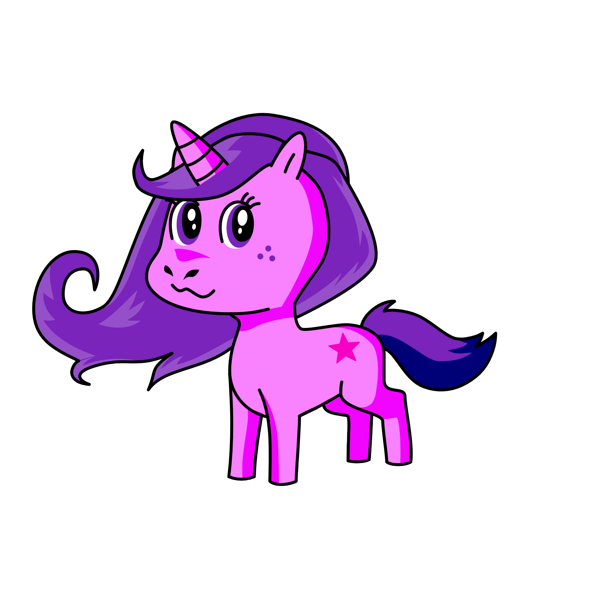 Twilight Sparkle, the unicorn