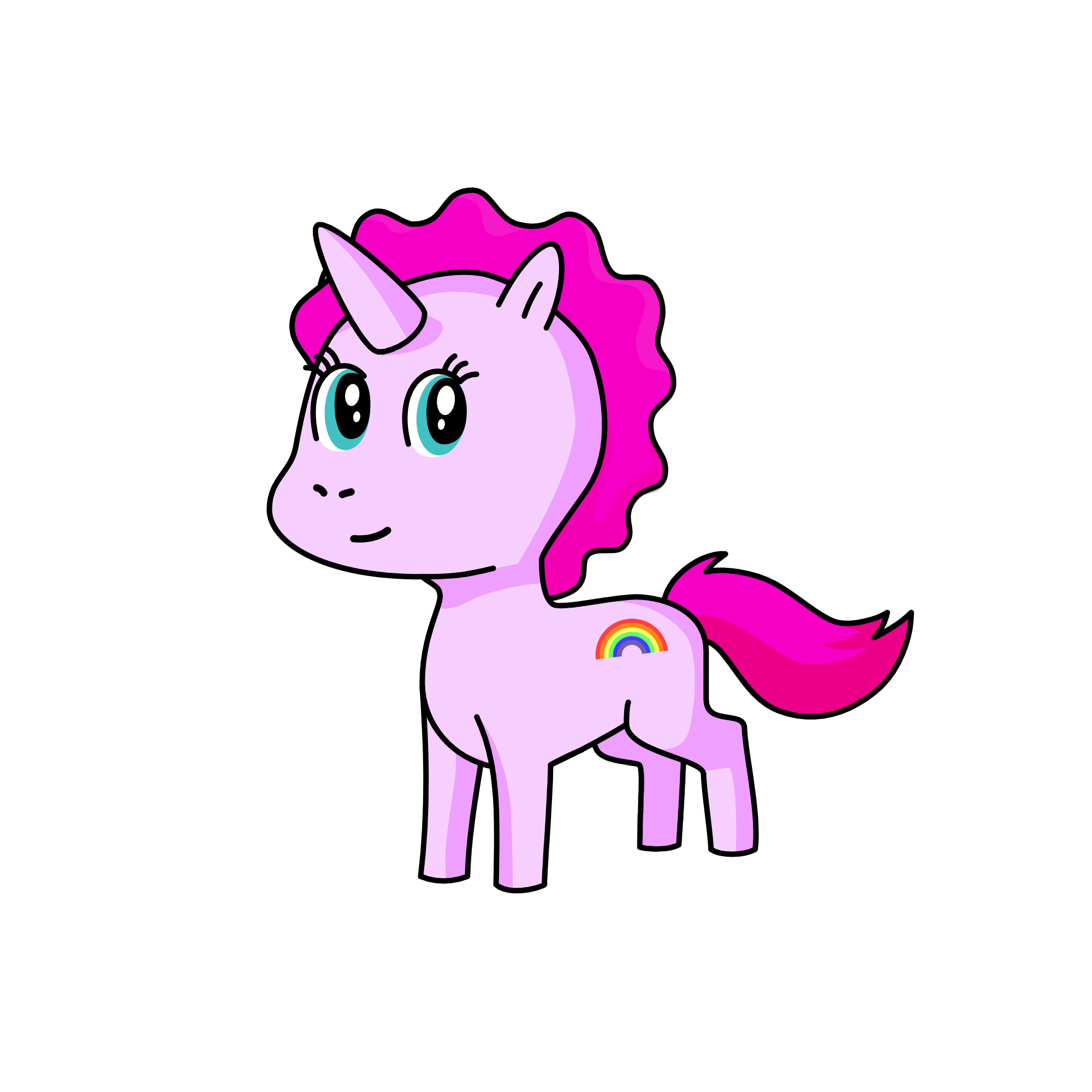 Pinkie Pie, the unicorn