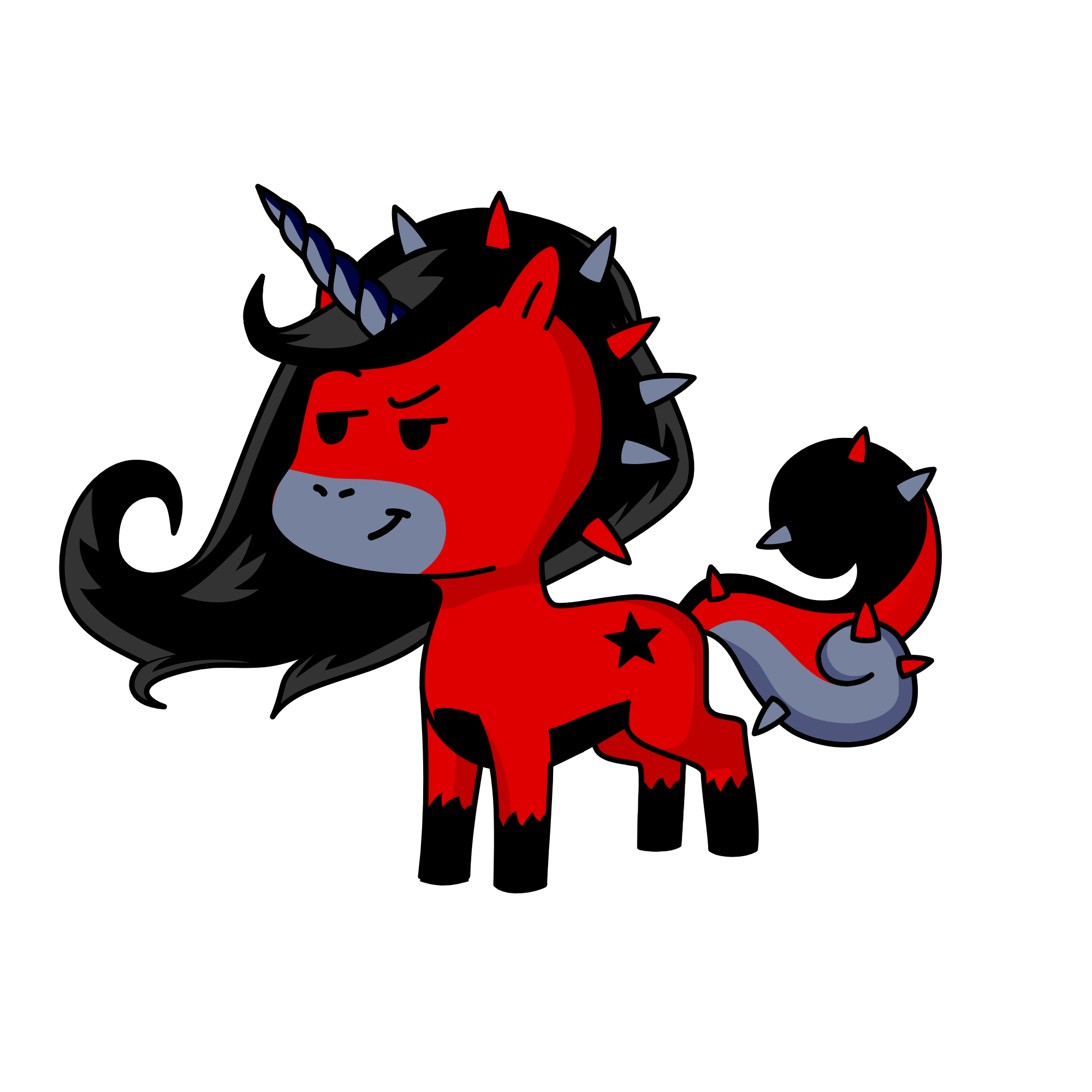 Princess Demon, the unicorn
