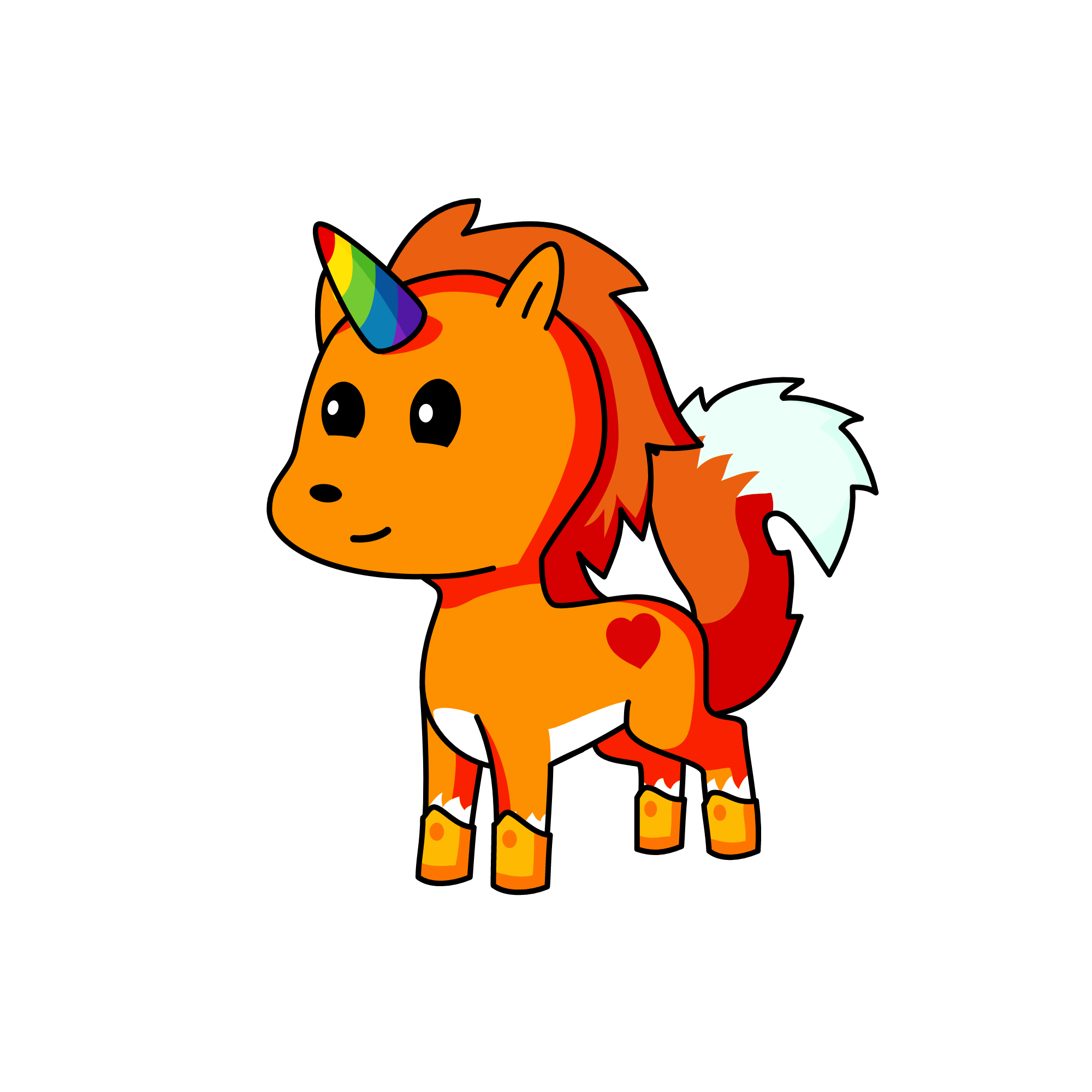 Fox, the unicorn