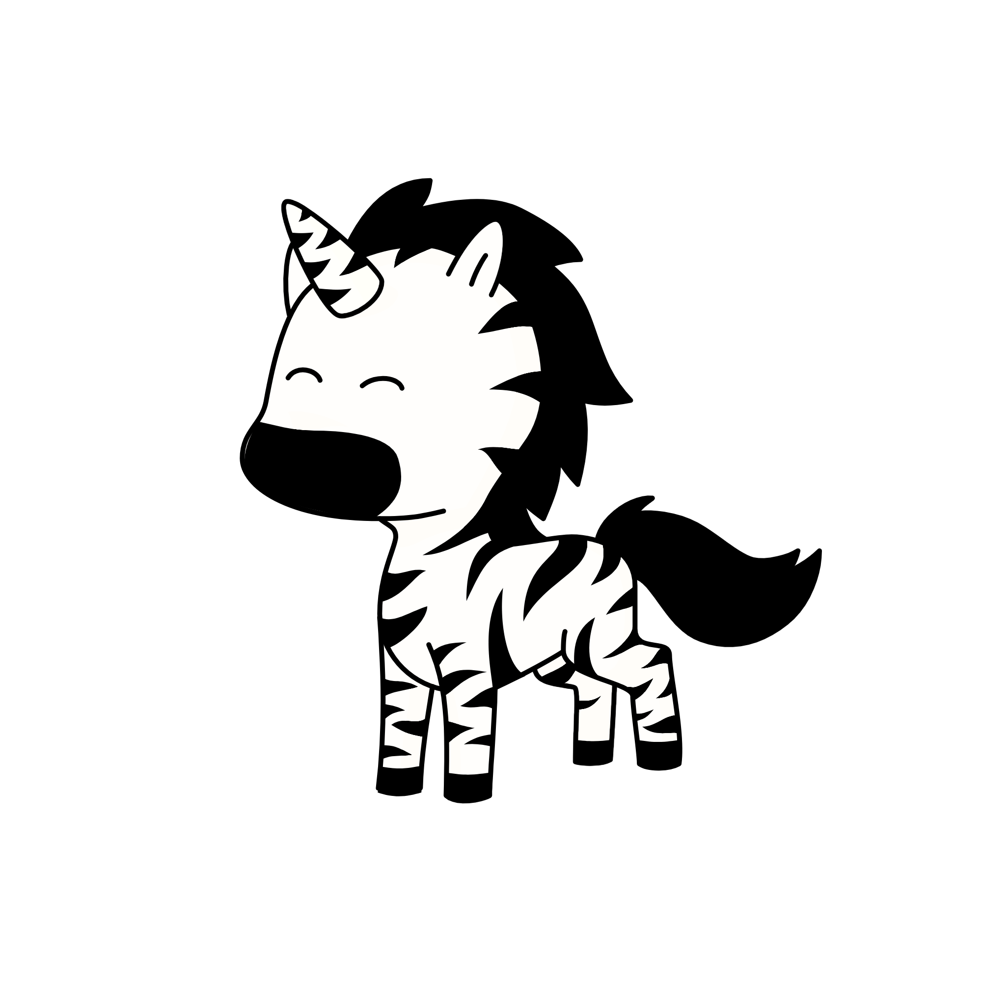 Zebra, the unicorn