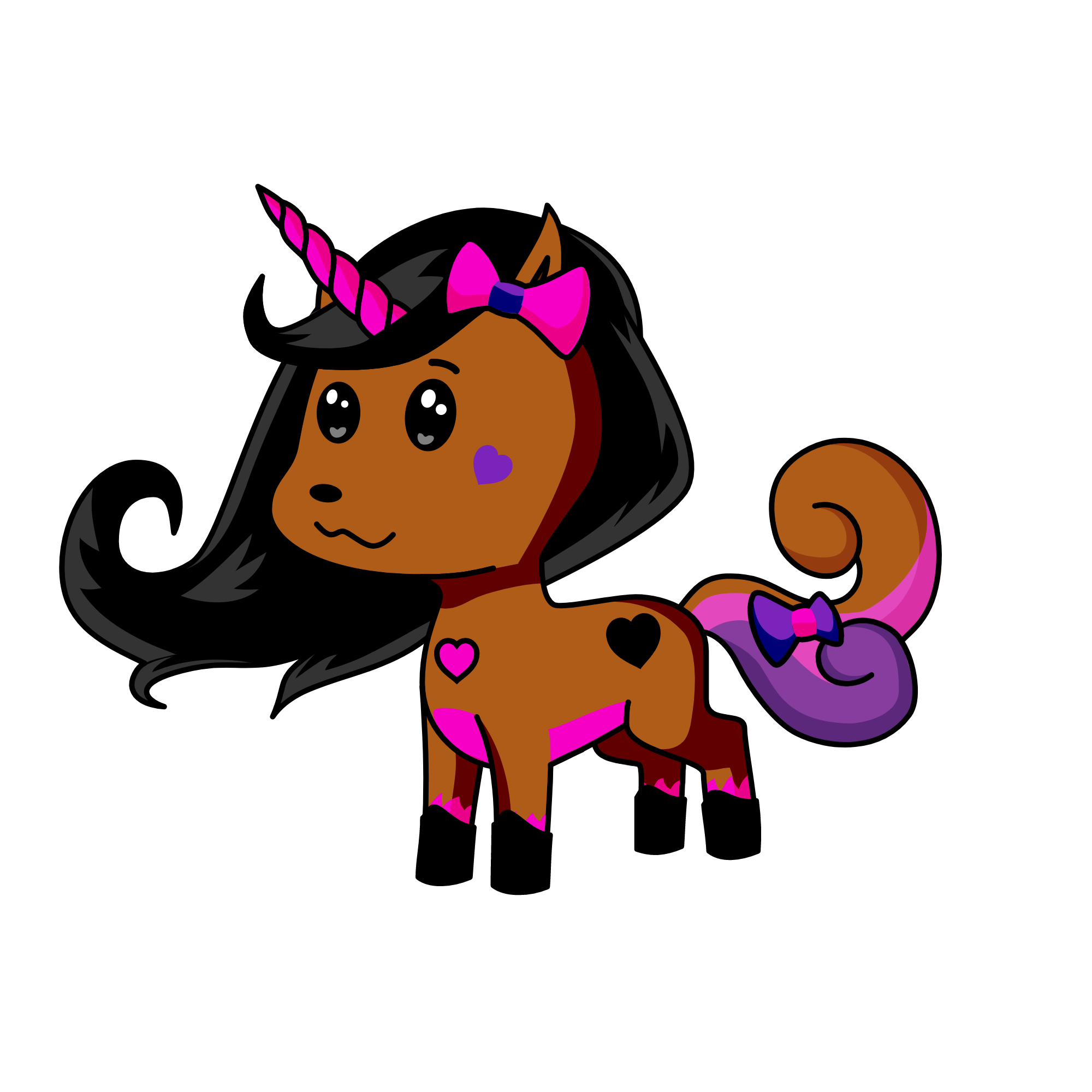 that's how I look like a like a unicorn, the unicorn