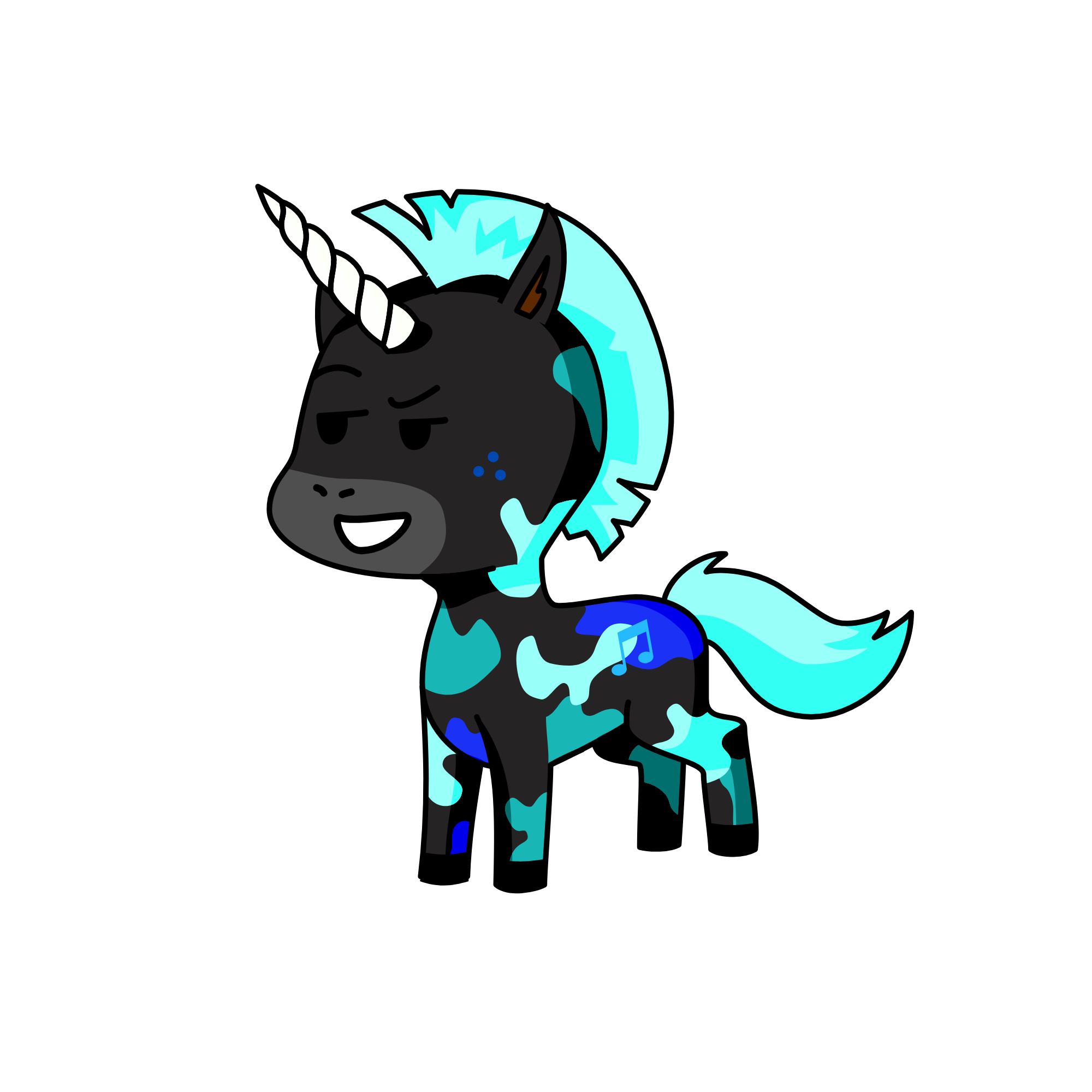 Rocky, the unicorn