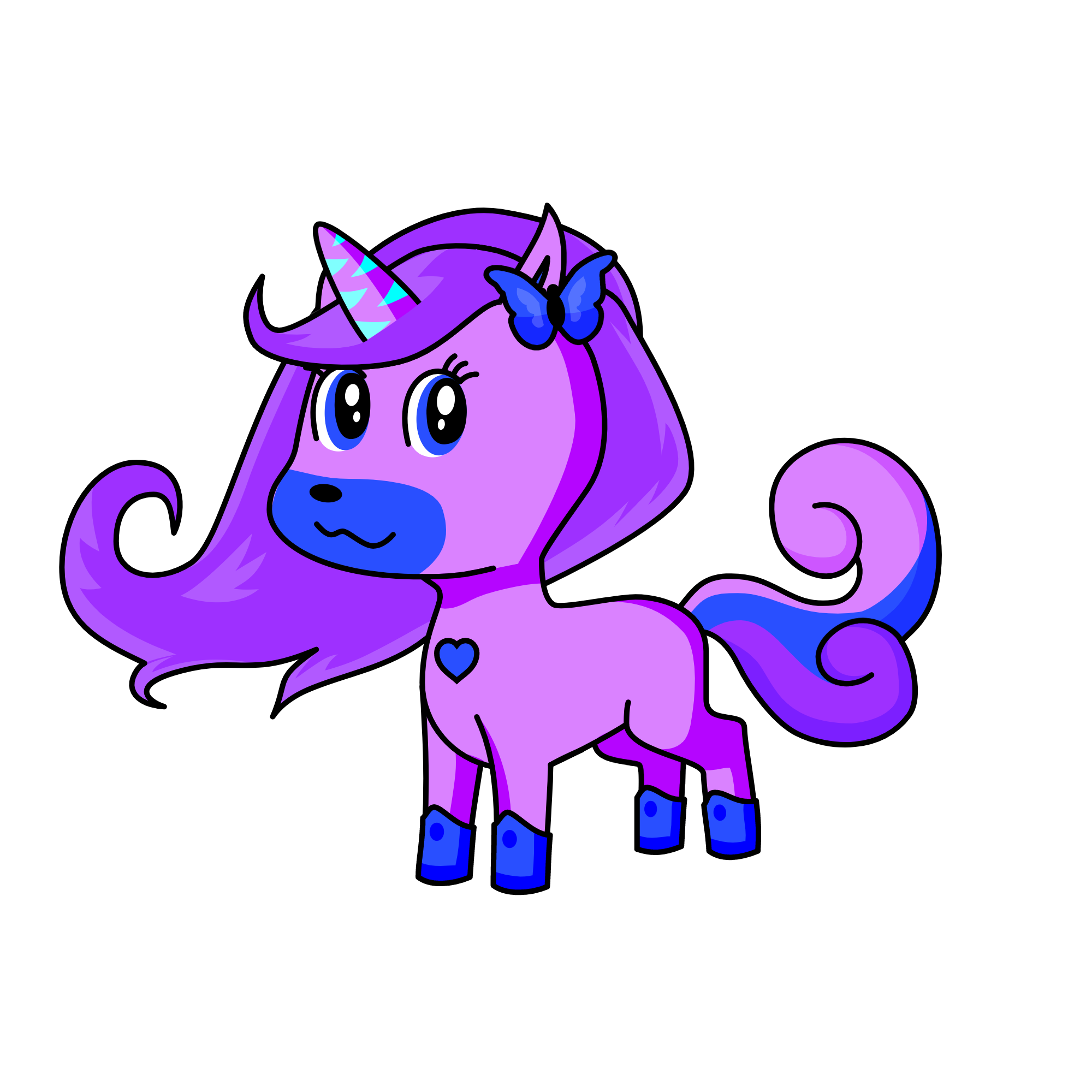 victoria., the unicorn