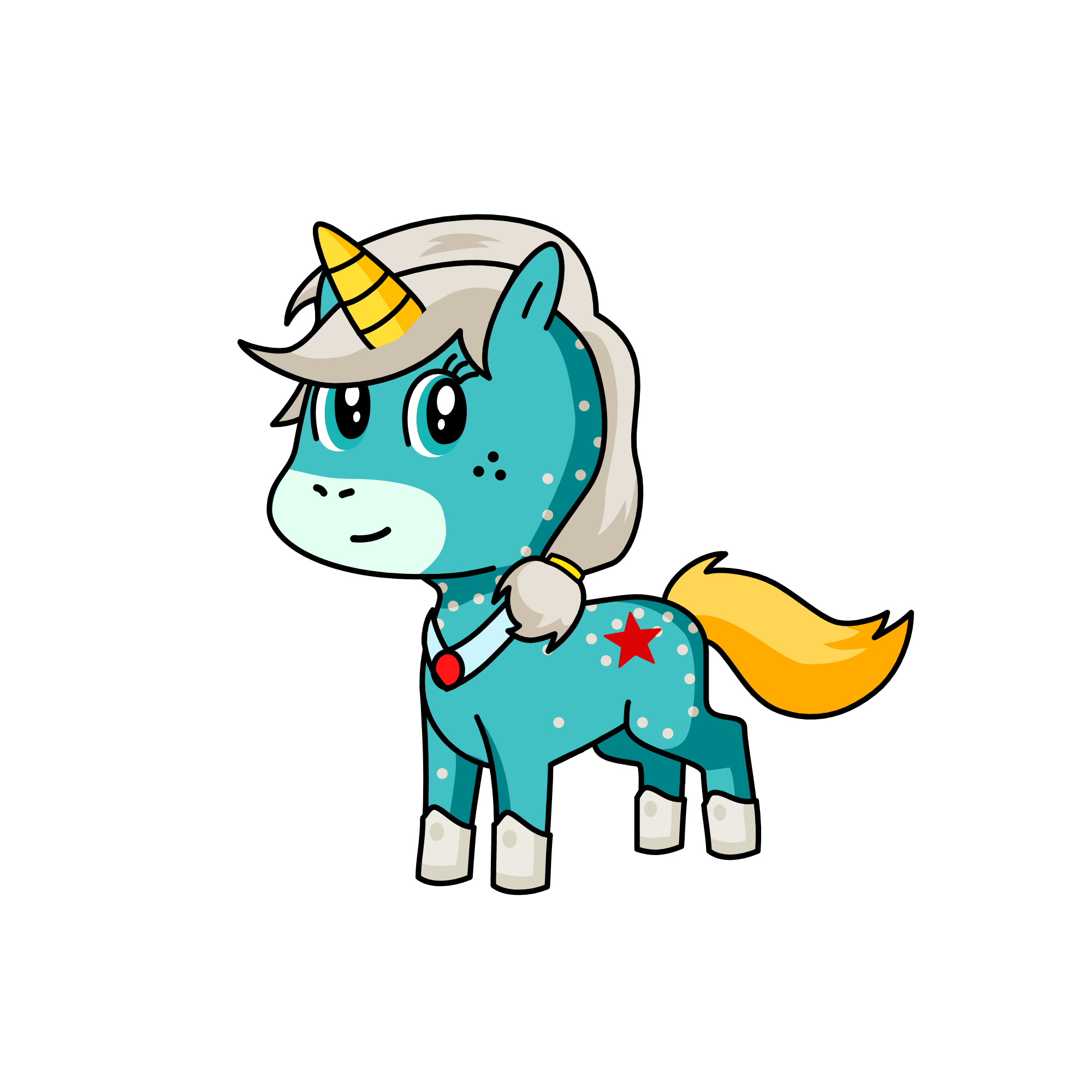 kelly, the unicorn