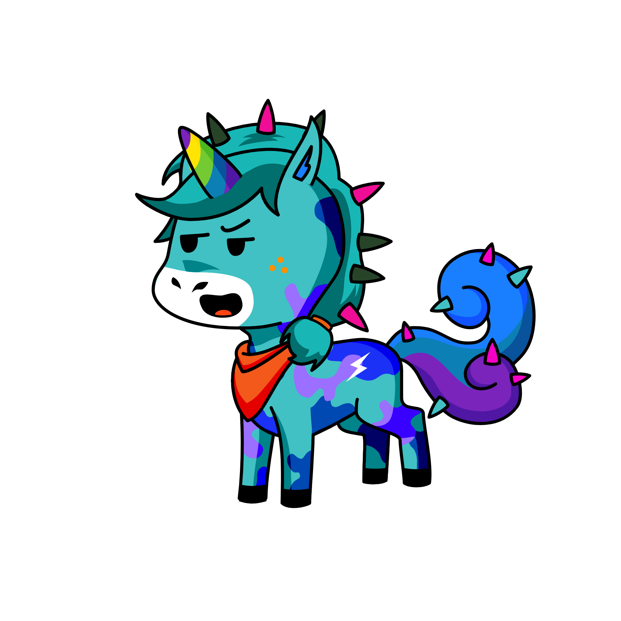 Sparky!!!💥🌟🚓, the unicorn