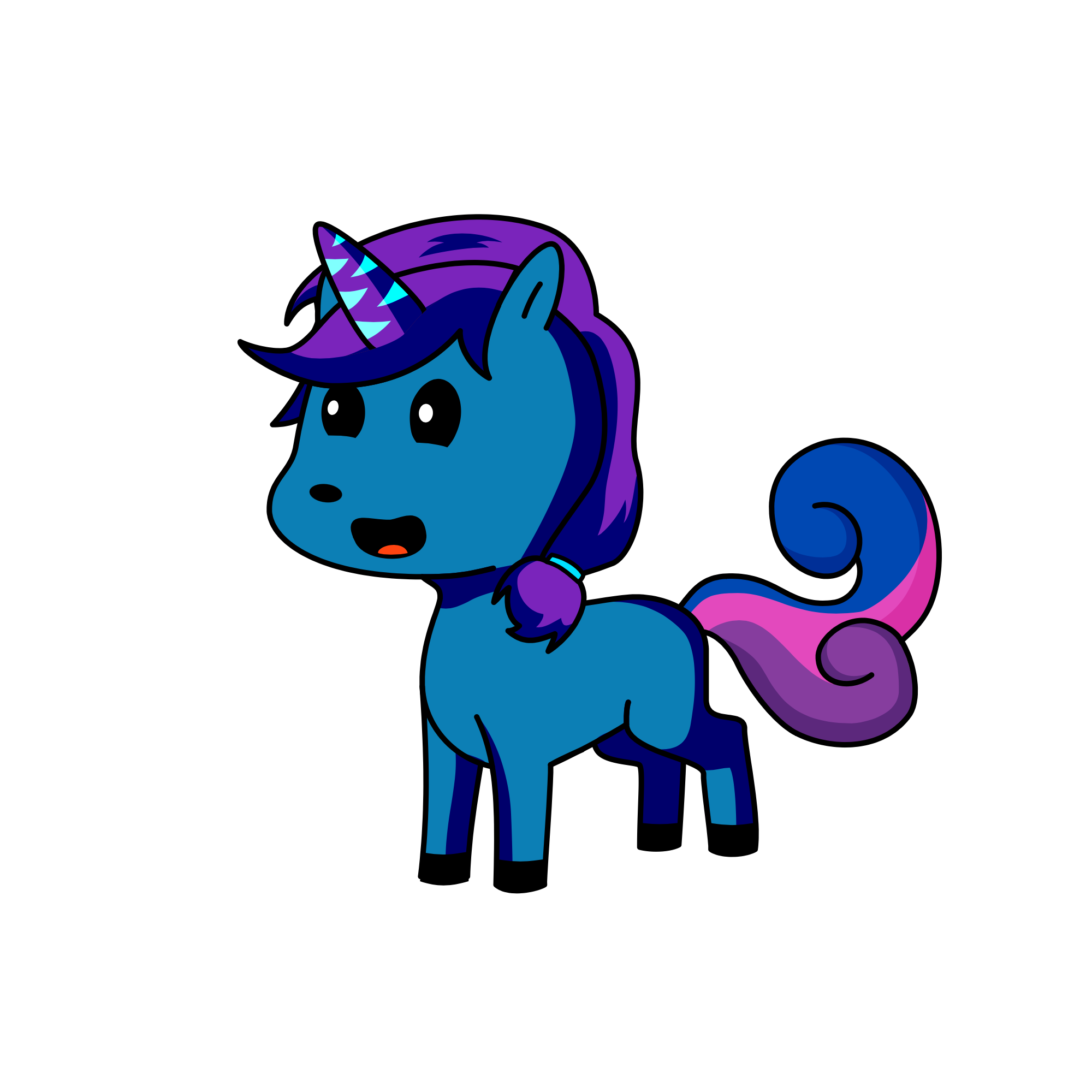 Cuteie , the unicorn