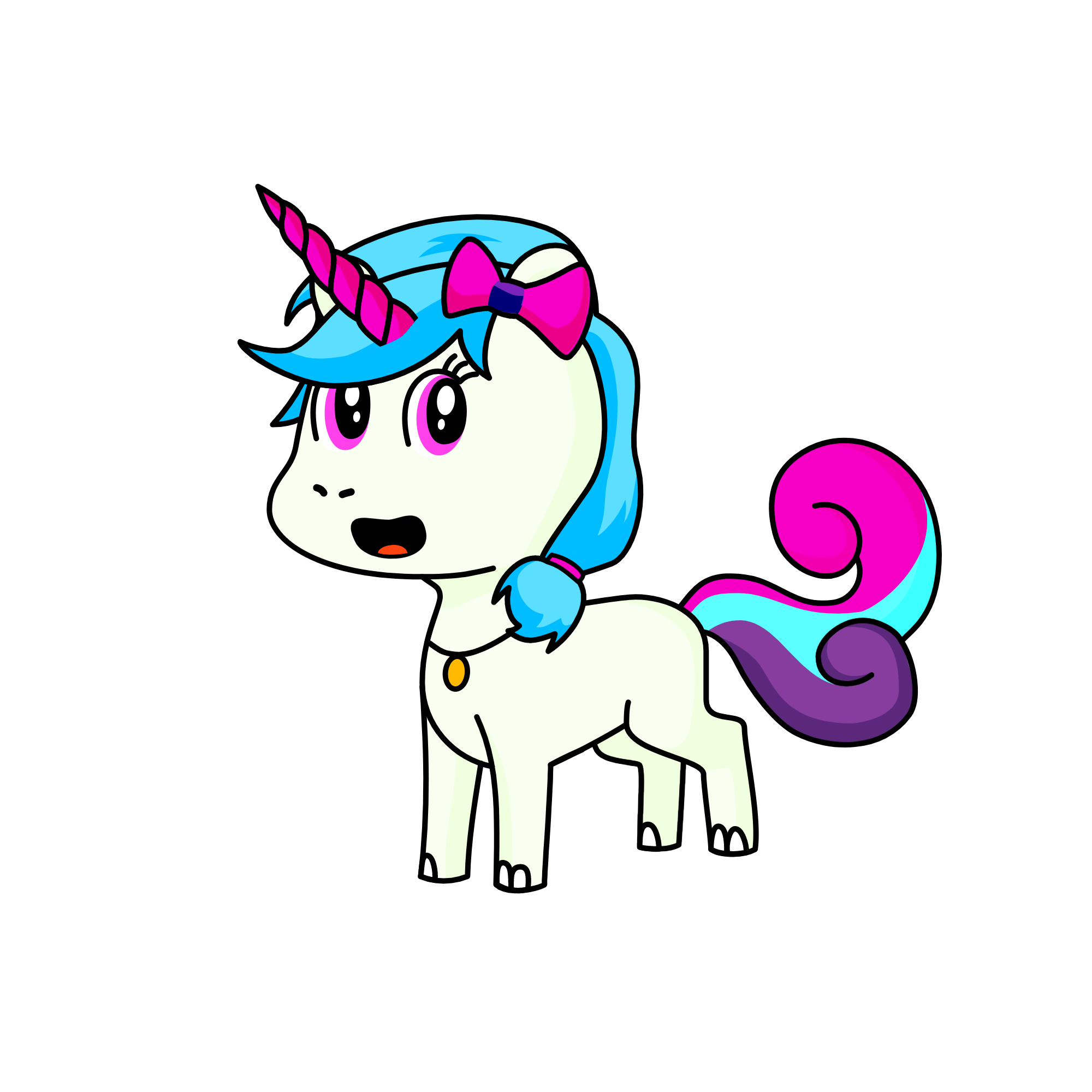 snow, the unicorn