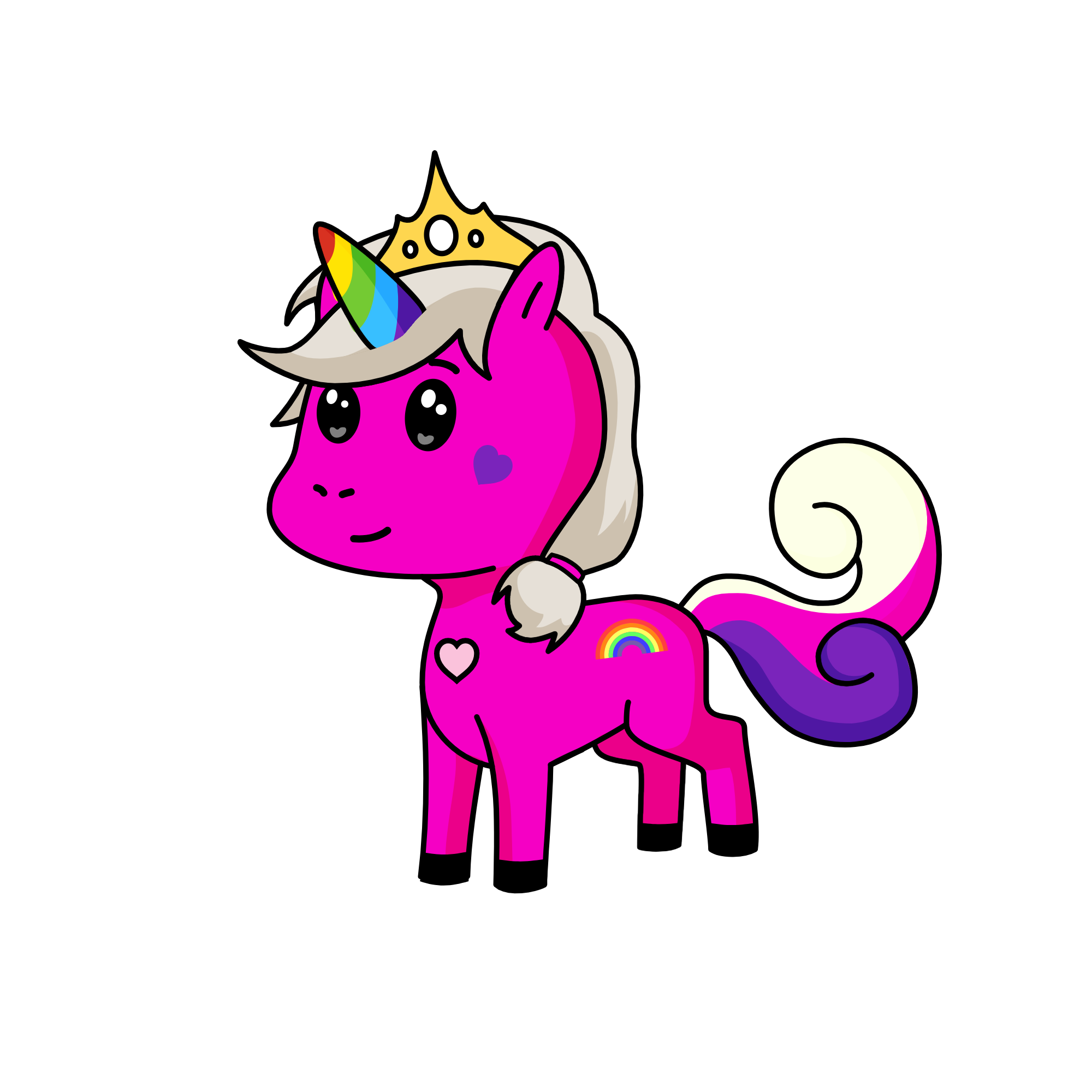 beautiful, the unicorn