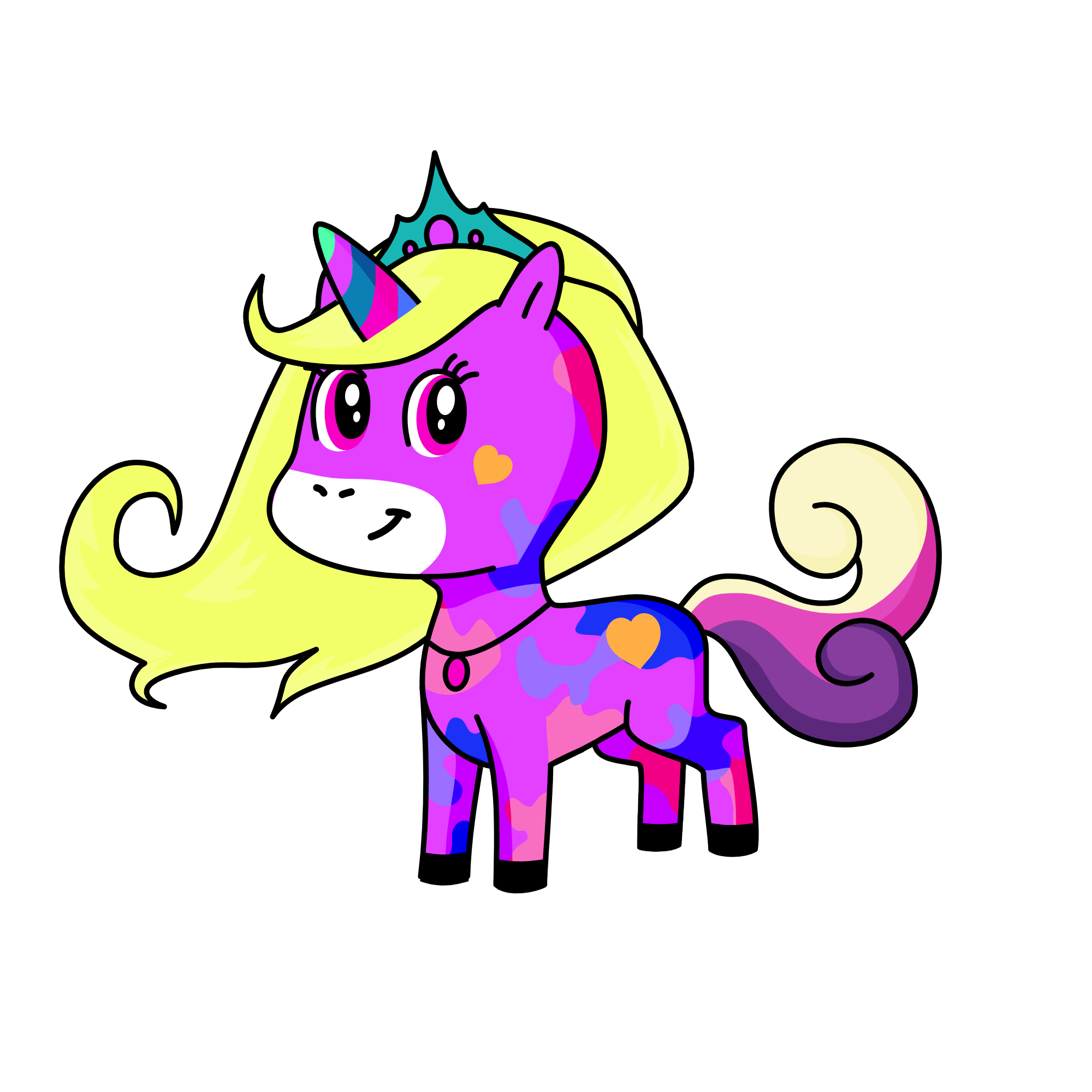 Elsa, the unicorn