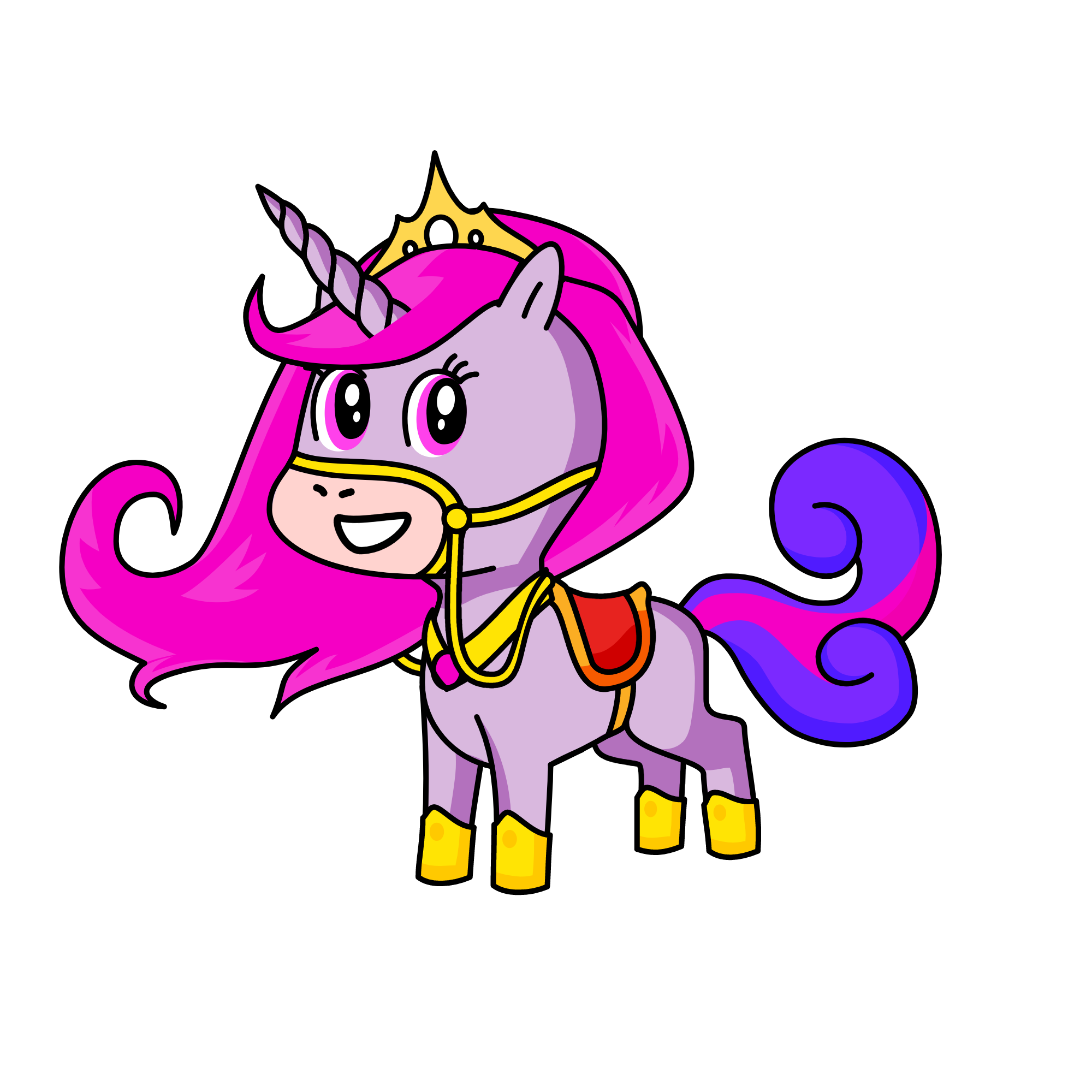 Princess Corly, the unicorn