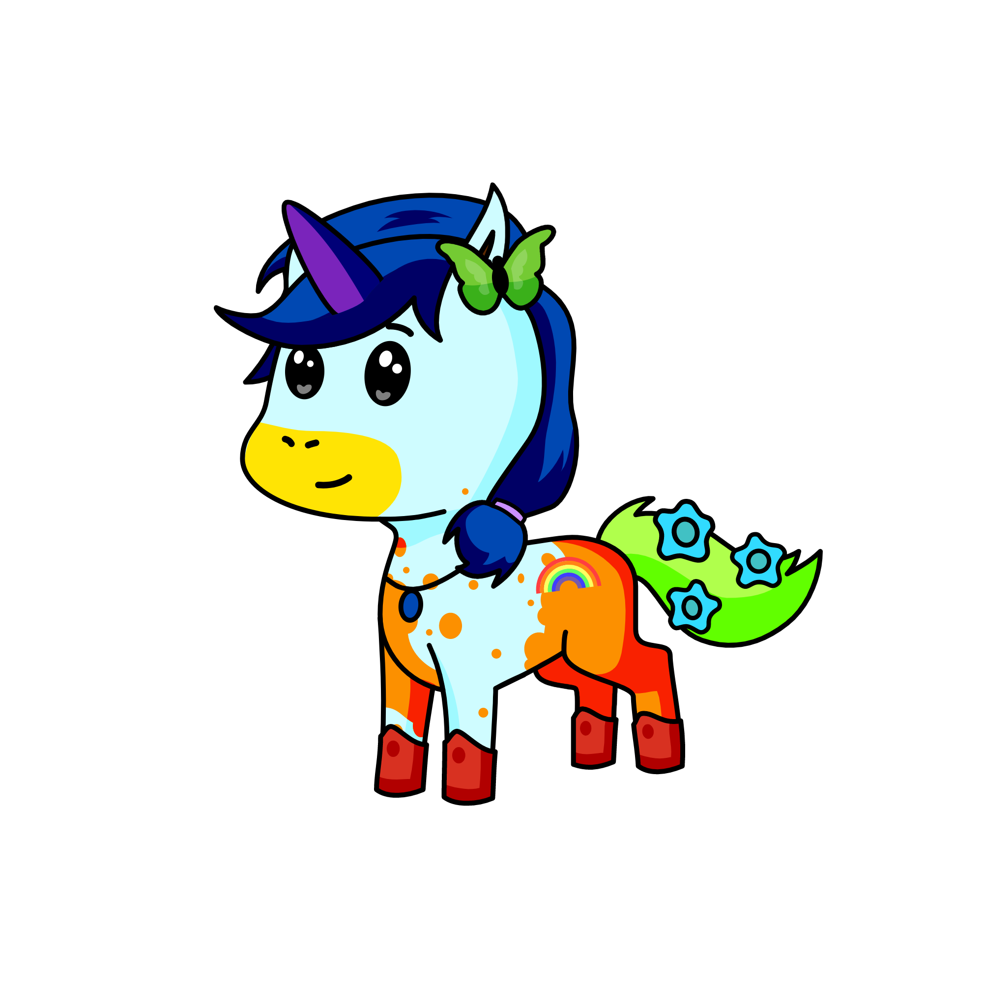 Unipeg, the unicorn
