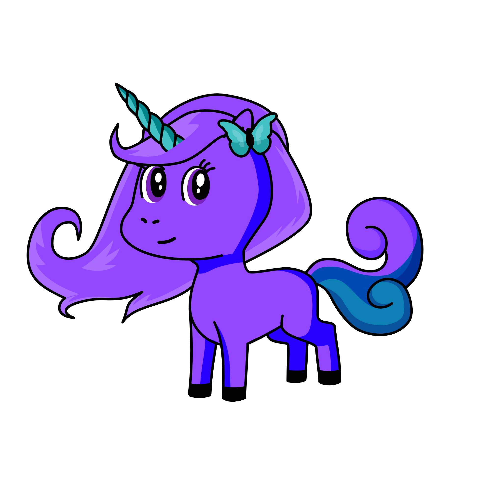 Luni, the unicorn