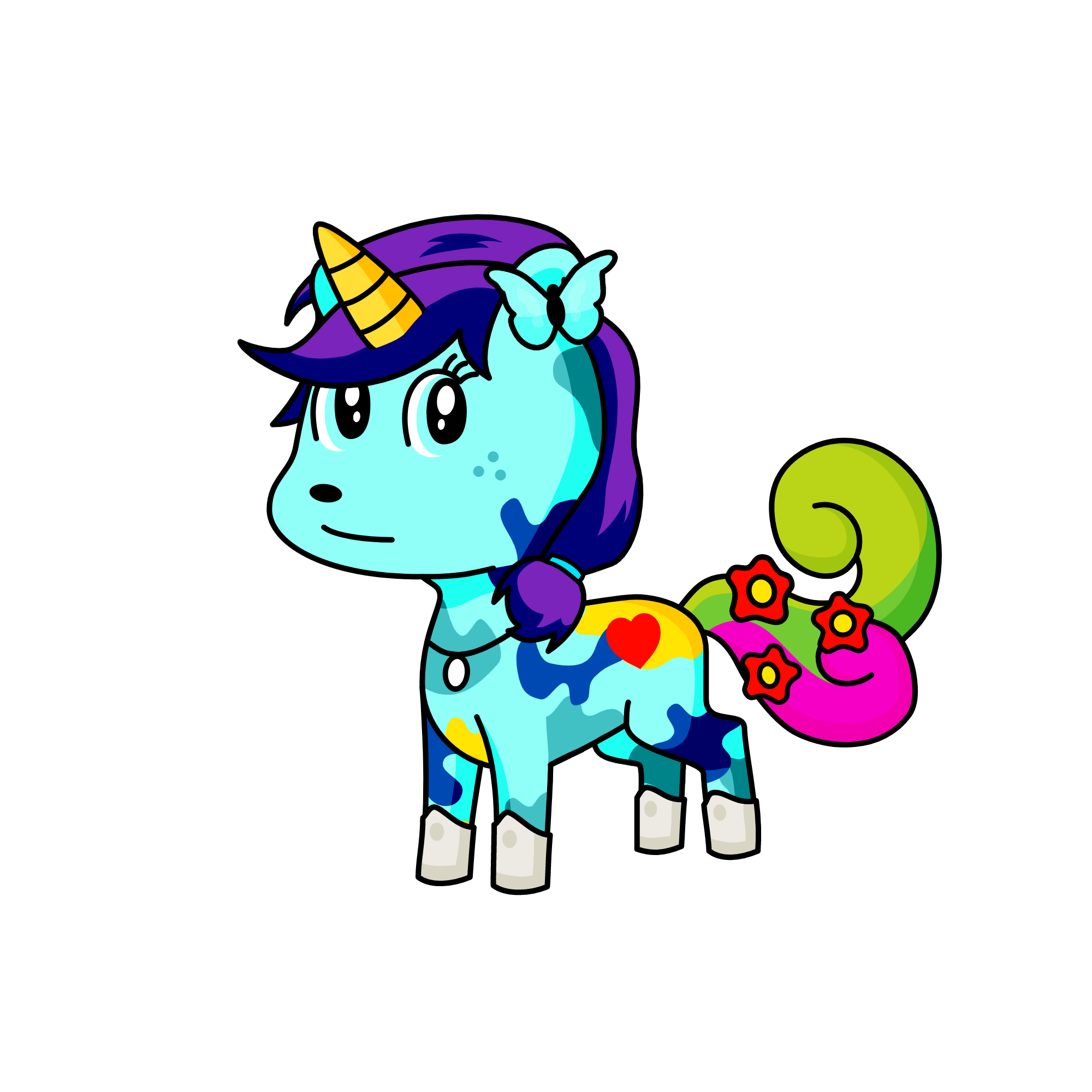 Buety, the unicorn