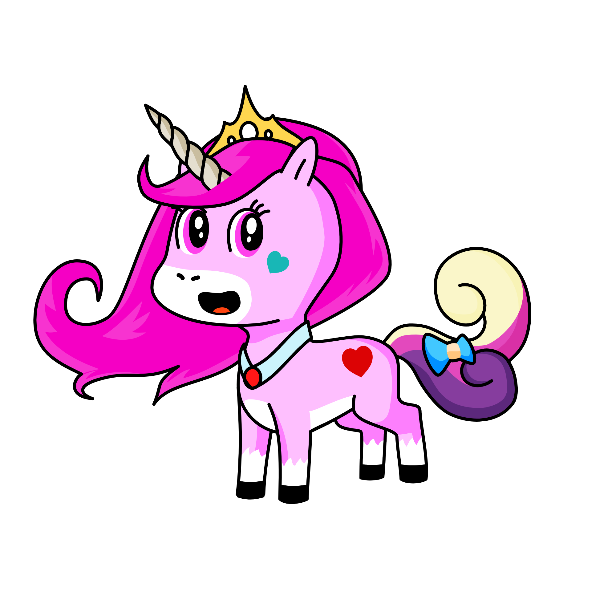 princess cutie, the unicorn