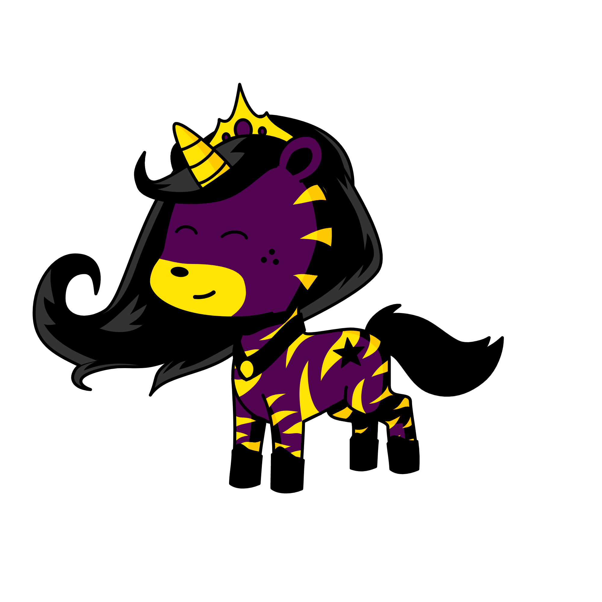 👑Queen Luna shine✨, the unicorn
