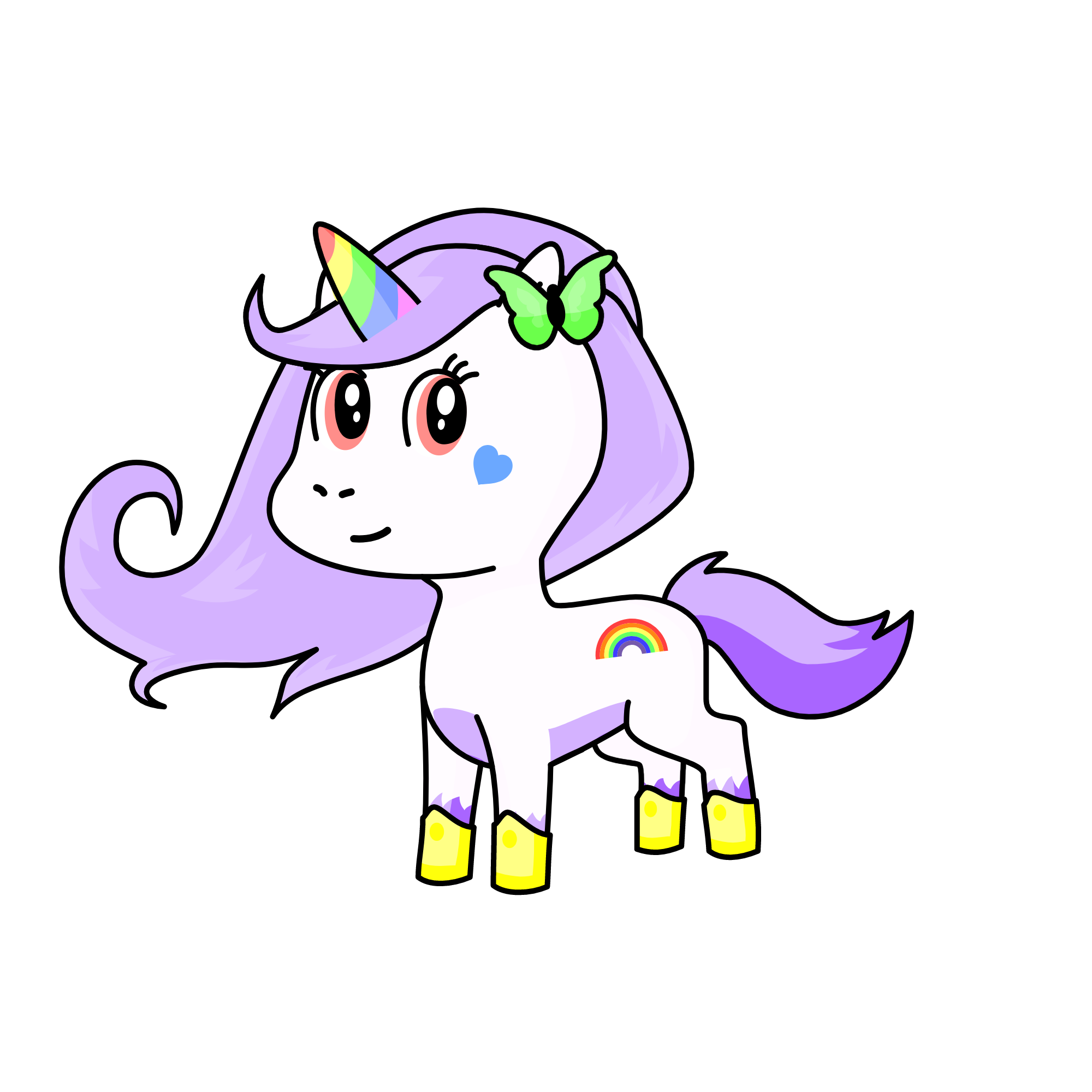 Peace, the unicorn