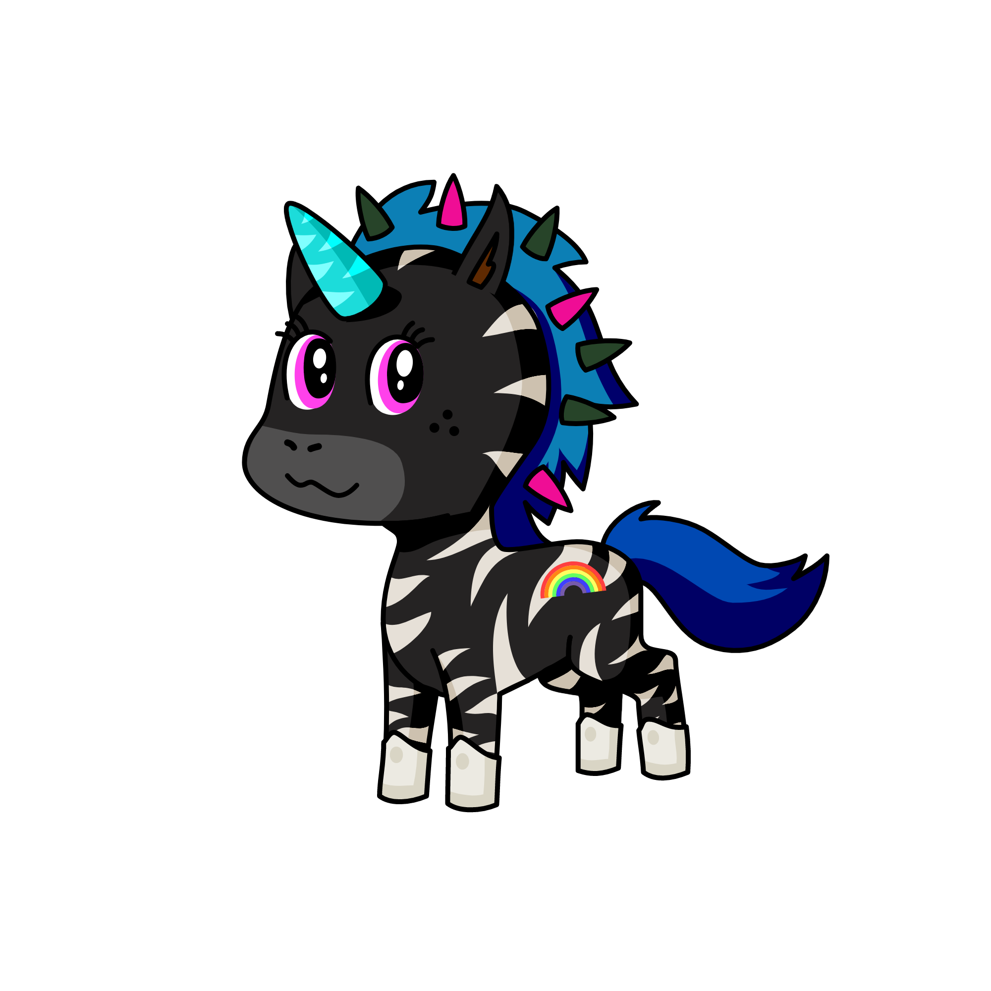 mecow, the unicorn