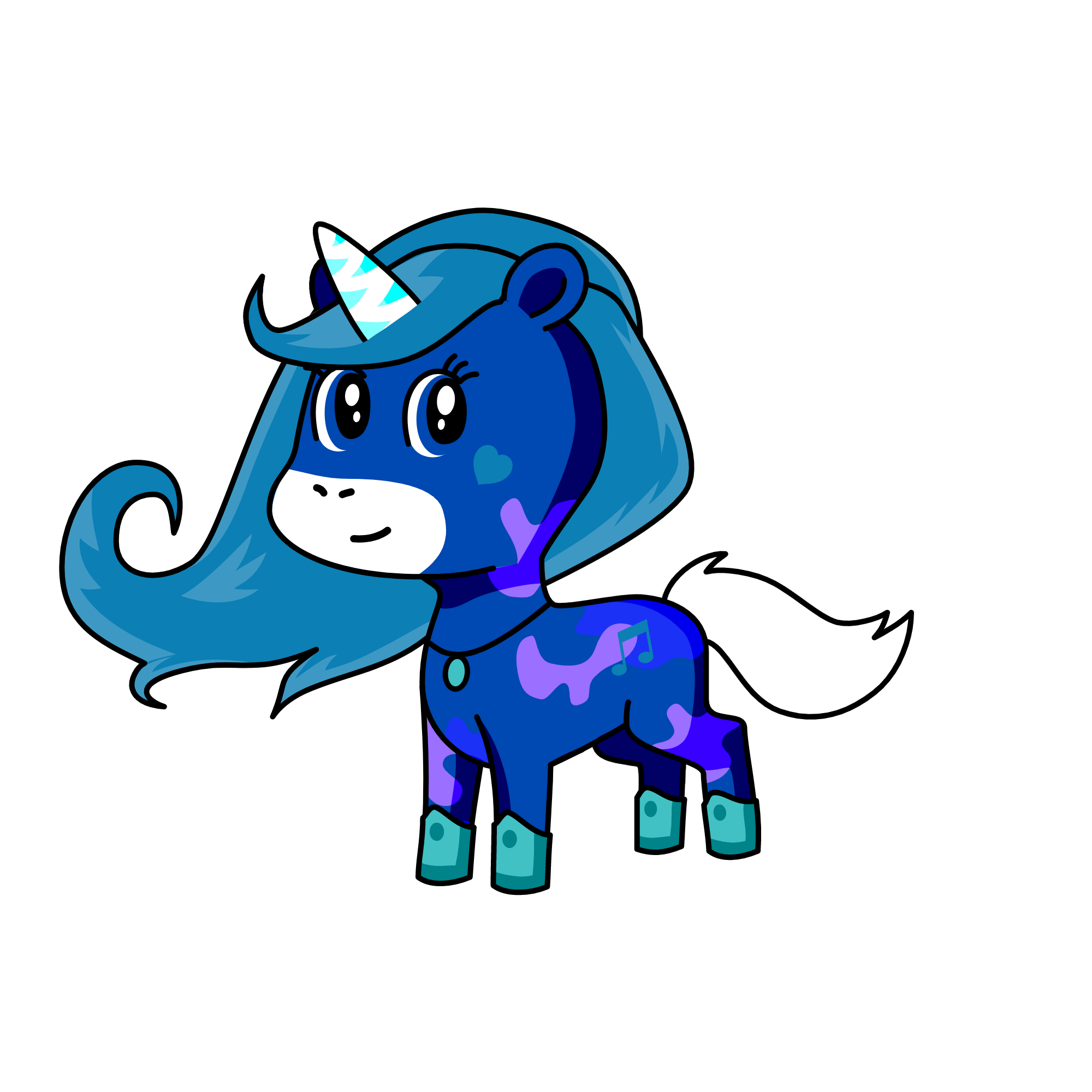  moon light , the unicorn