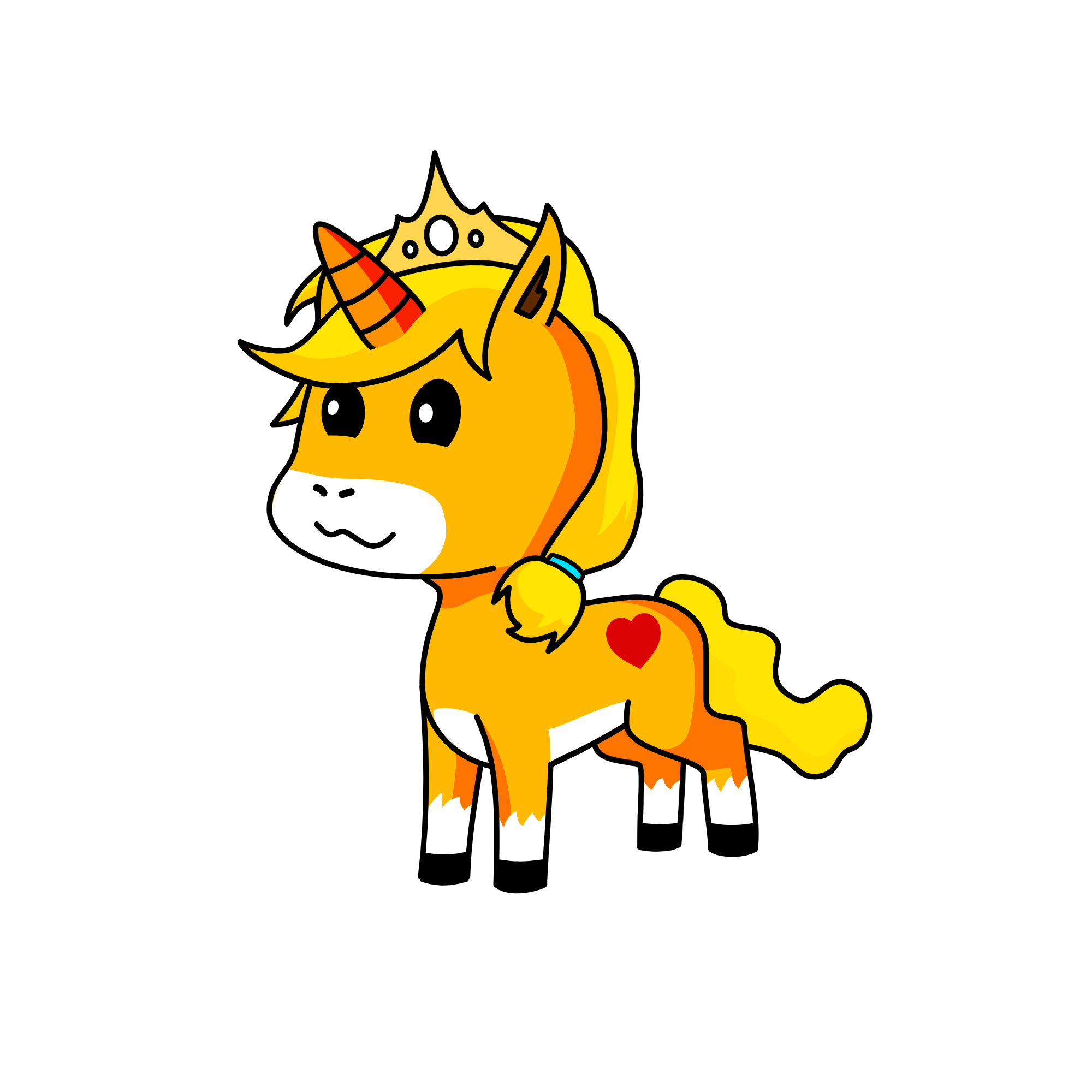 Mango, the unicorn
