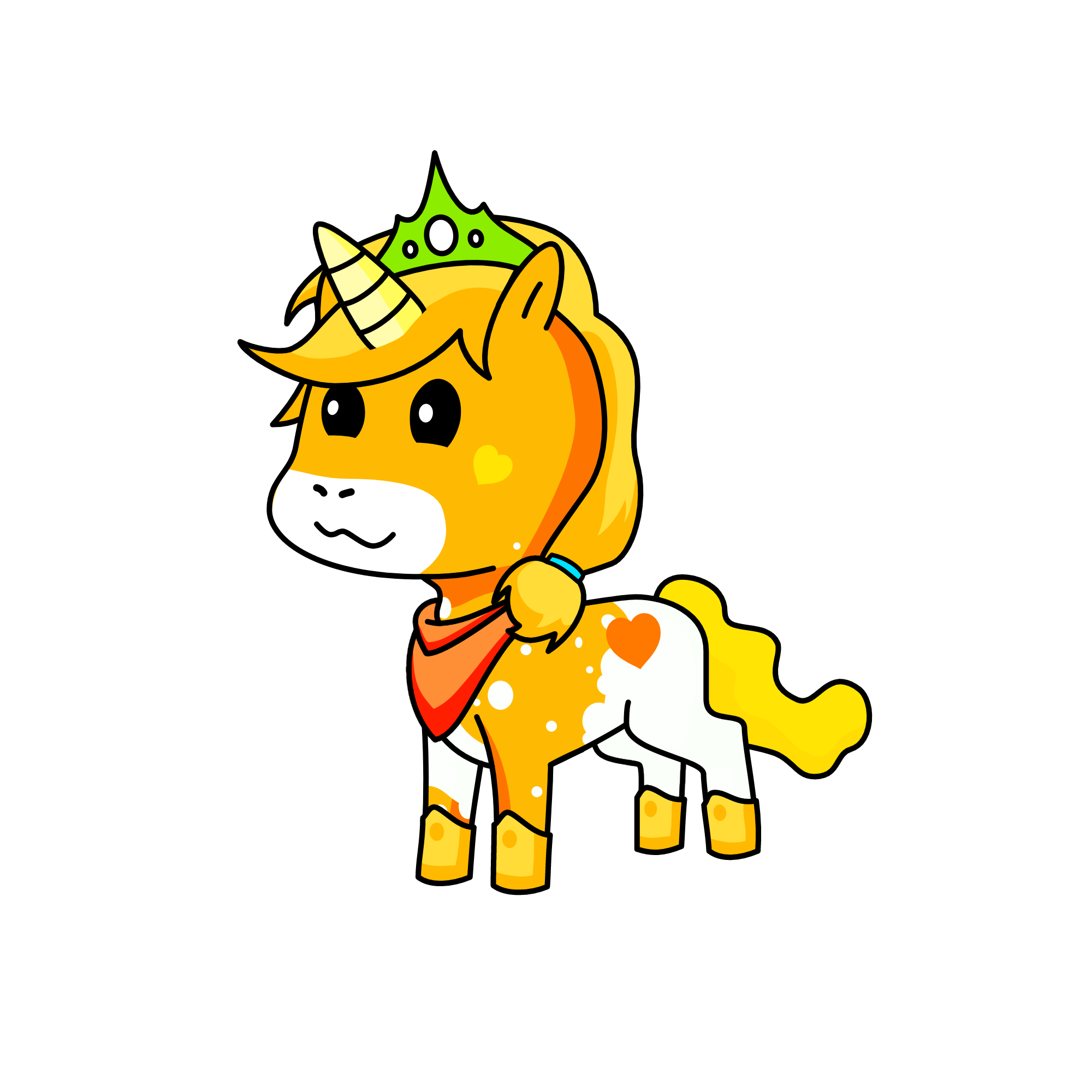 Tangy, the unicorn