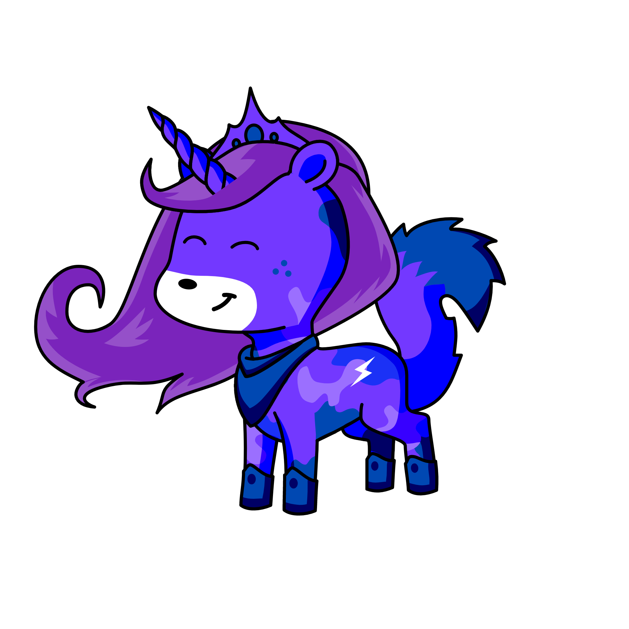 night princess , the unicorn