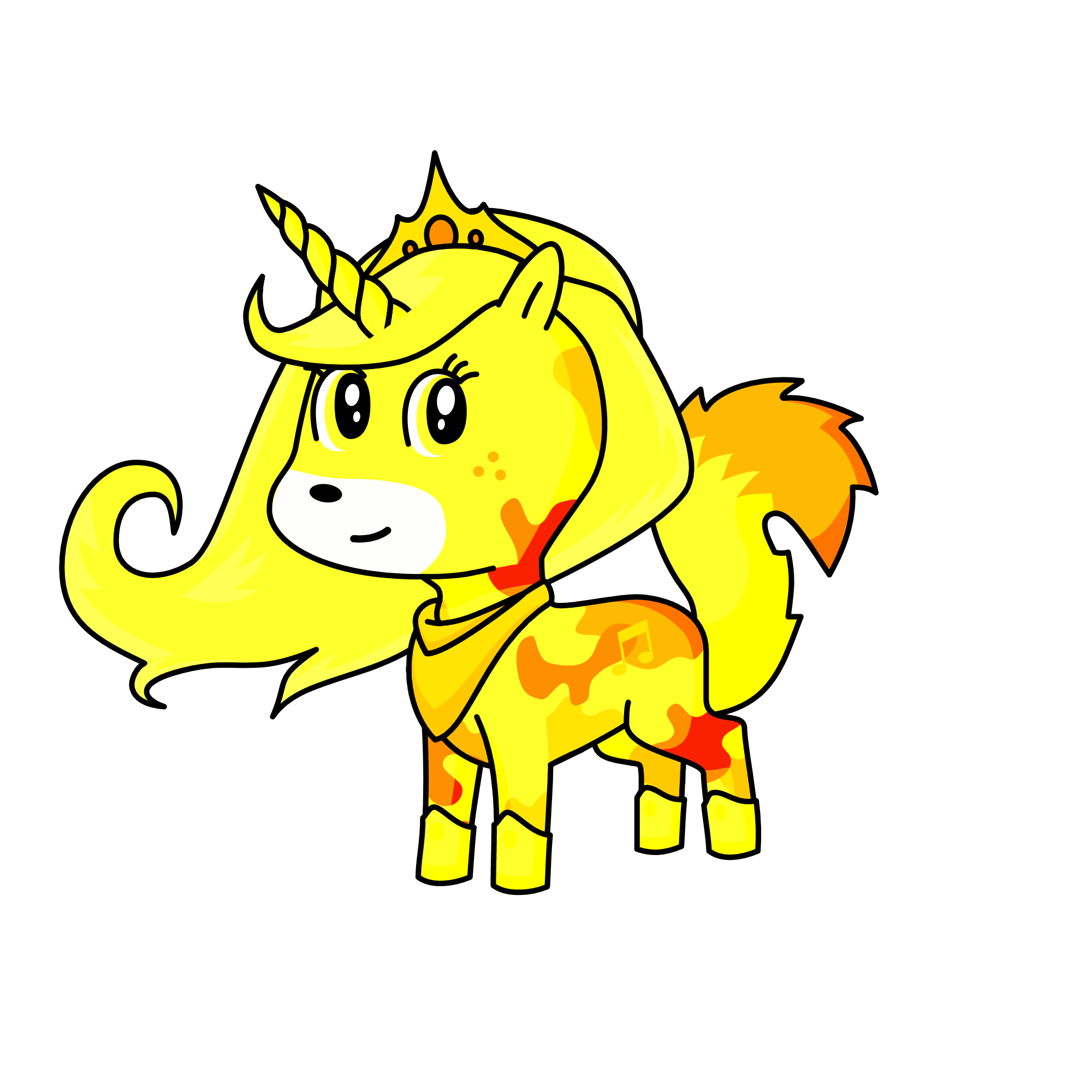sun princess  , the unicorn