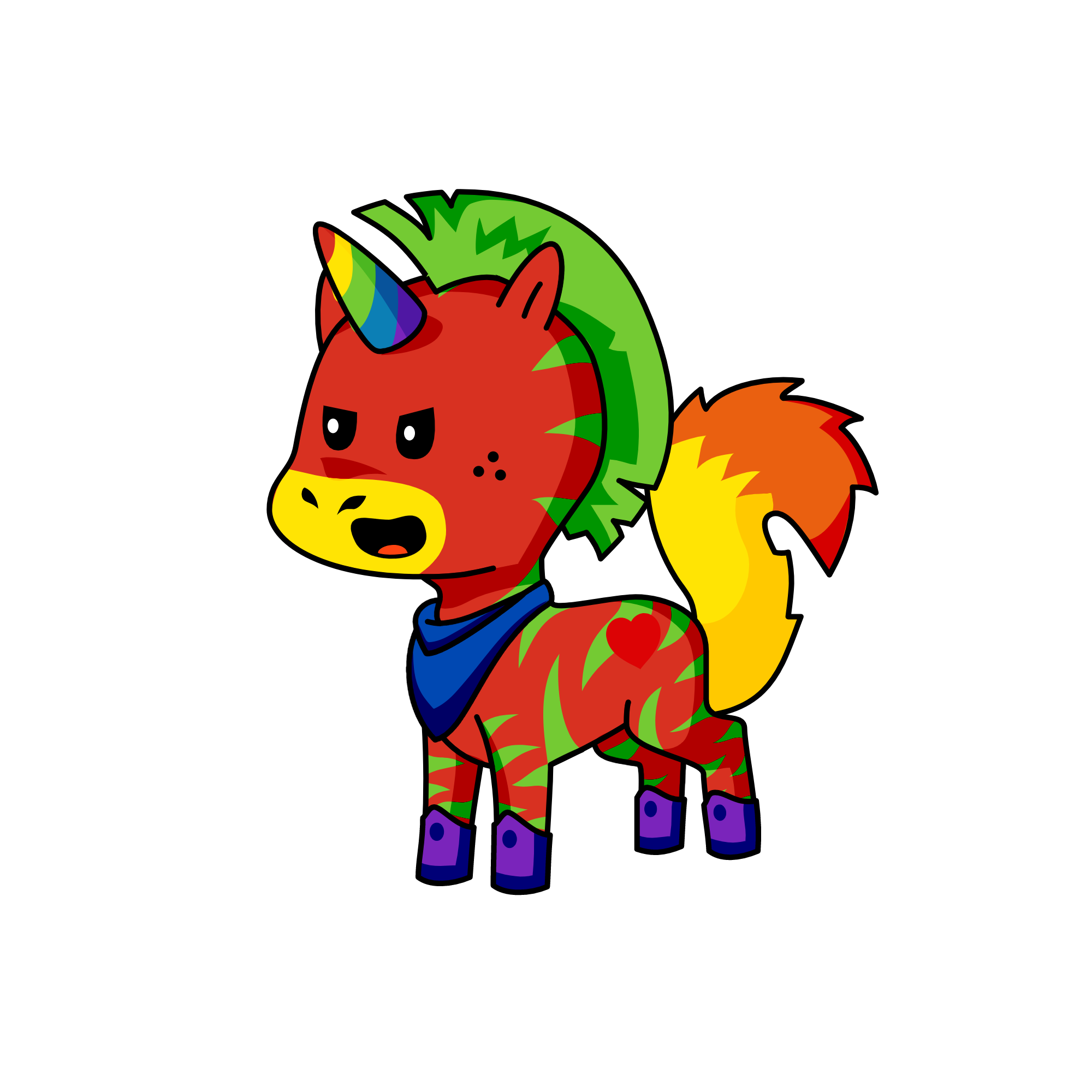 ruffy, the unicorn